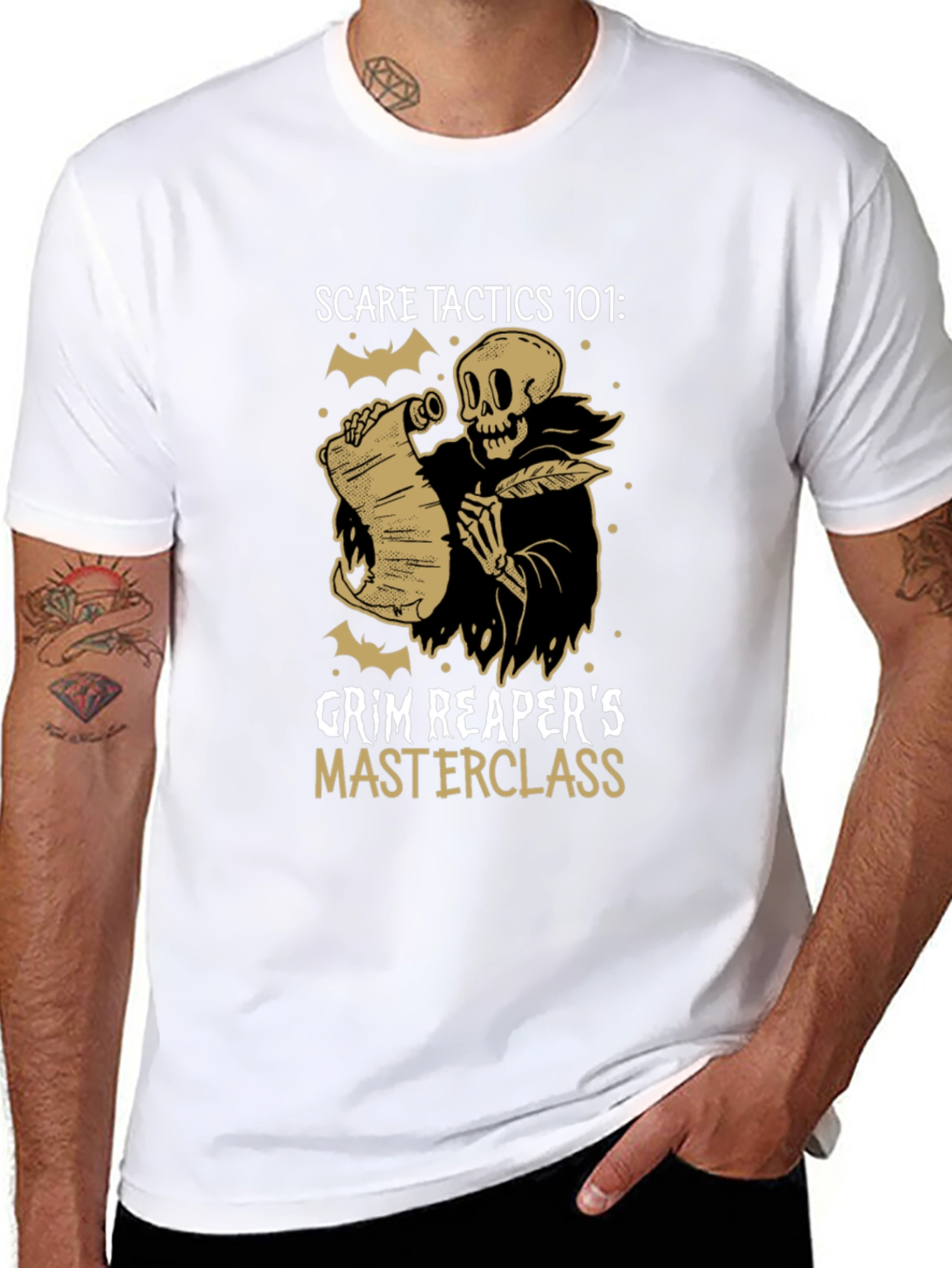 Scare Tactics 101 Grim Reaper T-Shirt