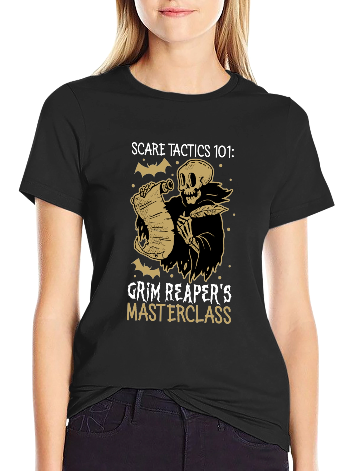 Scare Tactics 101 Grim Reaper T-Shirt