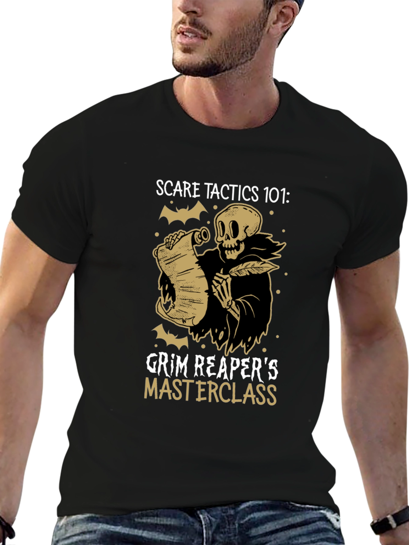 Scare Tactics 101 Grim Reaper T-Shirt