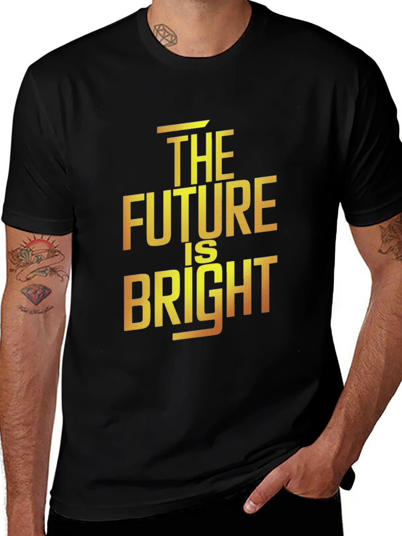 The Future is Bright Graphic T-Shirt