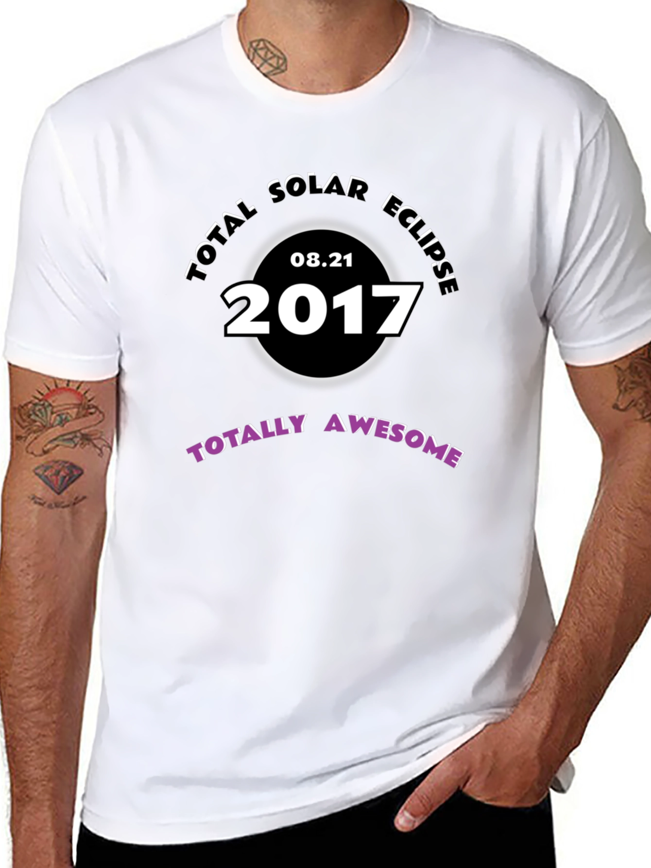 Total Solar Eclipse 2017 T-Shirt - Totally Awesome