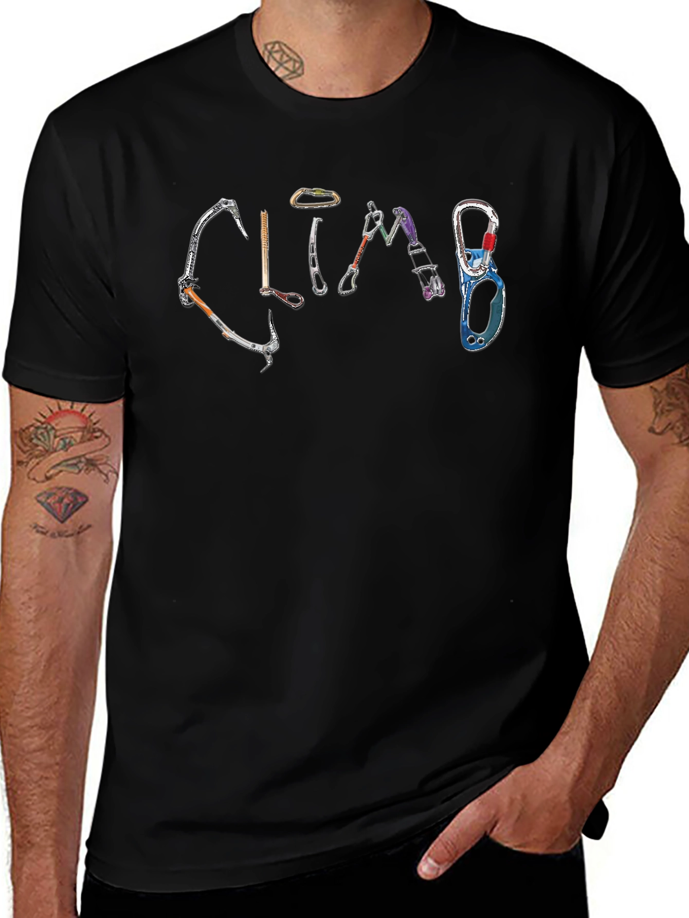 Climb Graphic T-Shirt - Rock Climbing Apparel