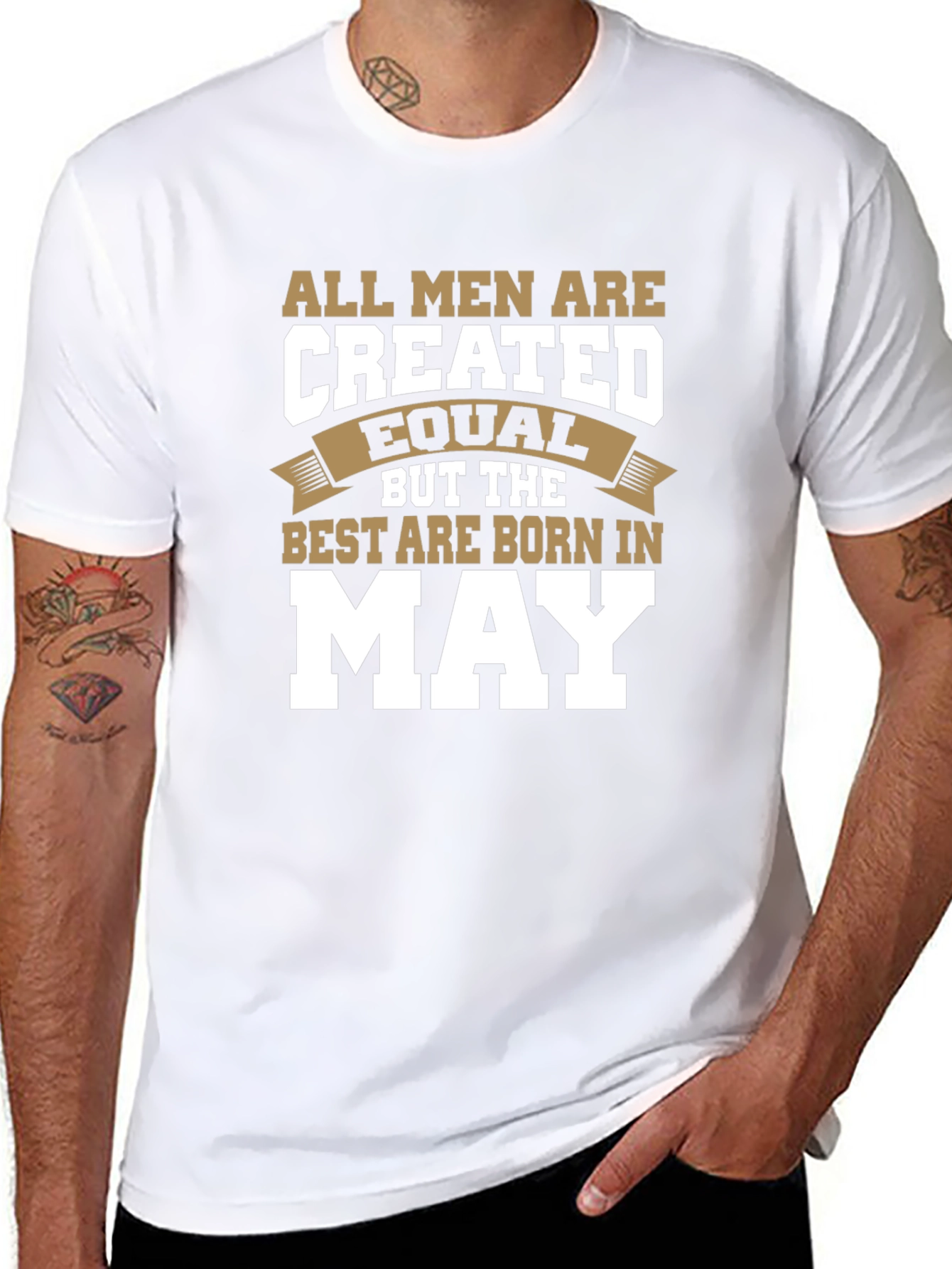 Best Born in May Graphic T-Shirt