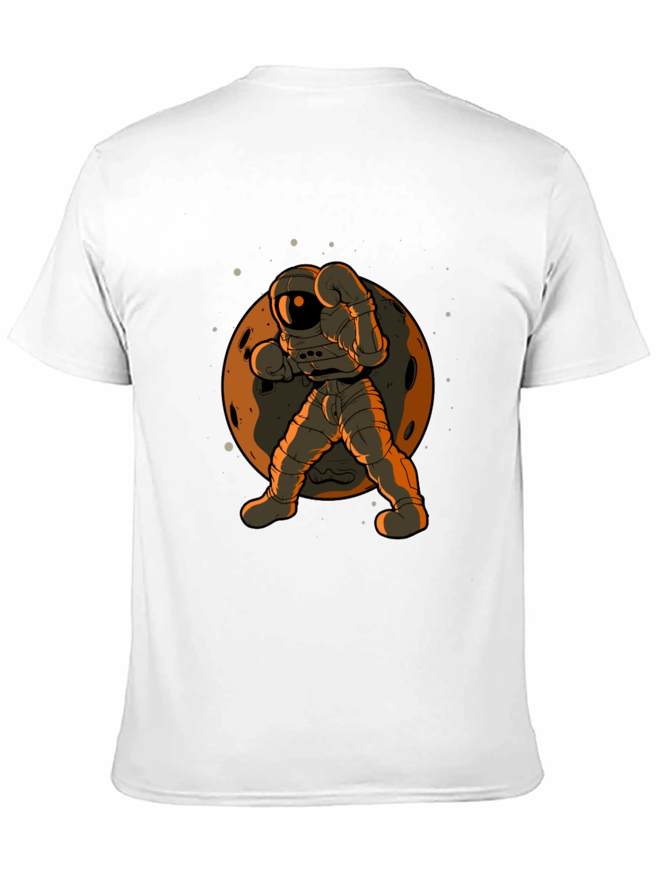 Astronaut Boxer T-Shirt - Space Punch!