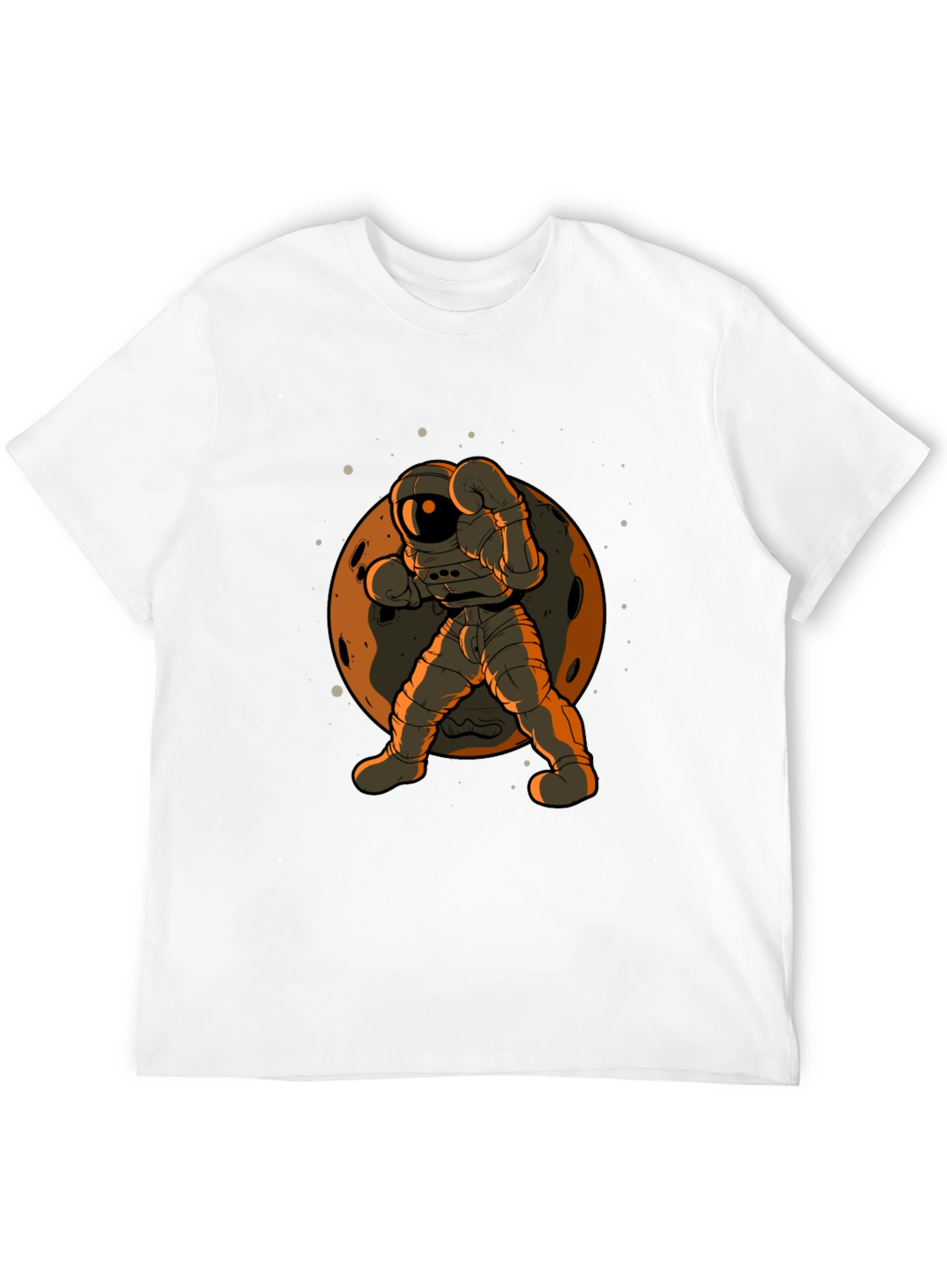 Astronaut Boxer T-Shirt - Space Punch!