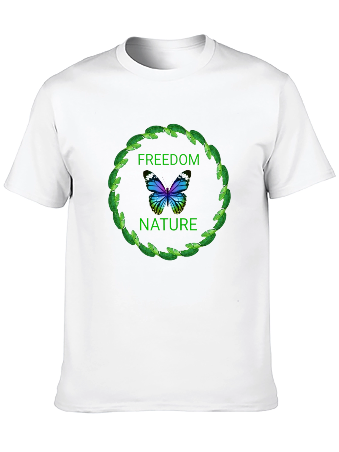 Freedom Nature Graphic T-Shirt