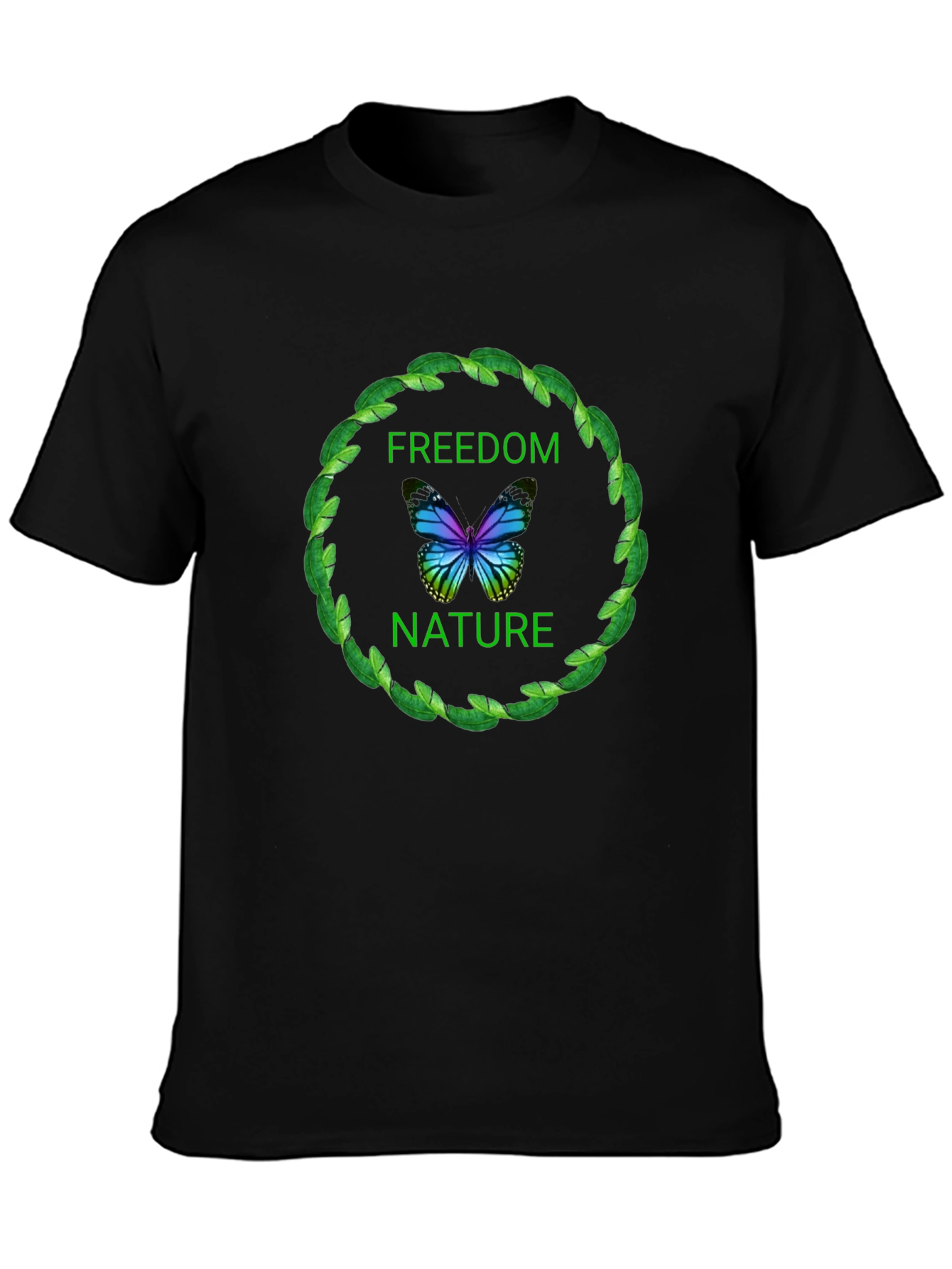 Freedom Nature Graphic T-Shirt