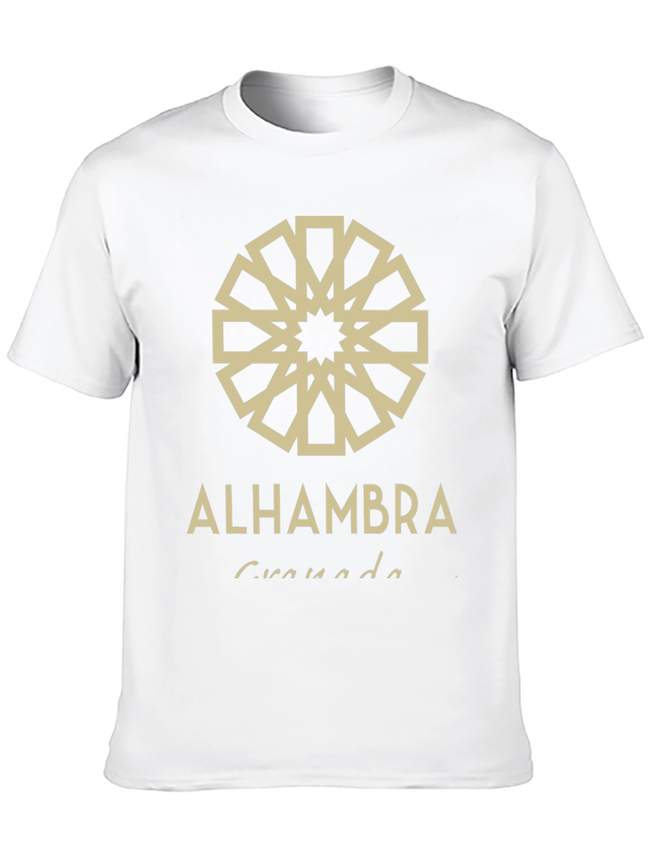 Alhambra Granada Graphic Tee - Black