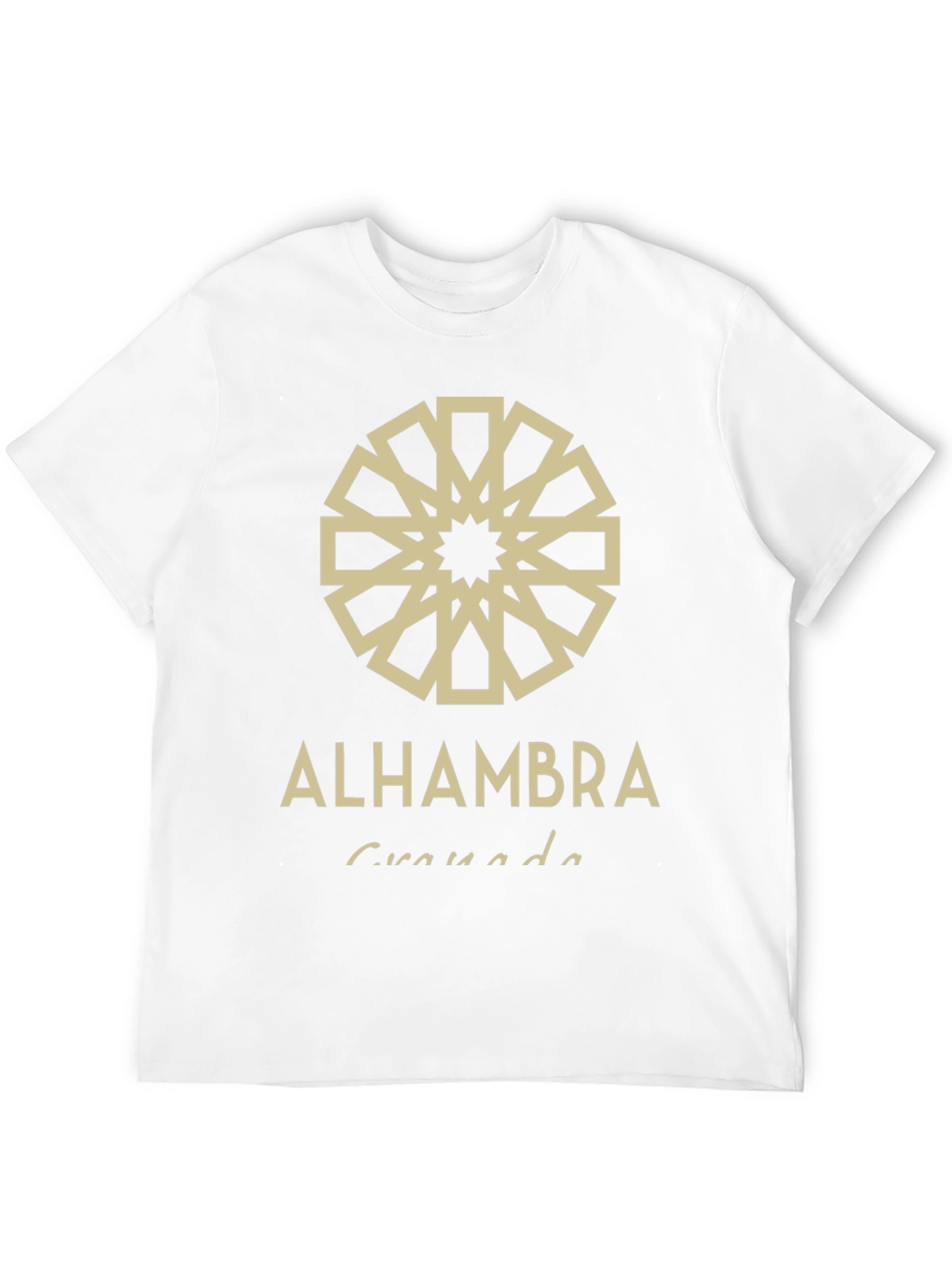 Alhambra Granada Graphic Tee - Black