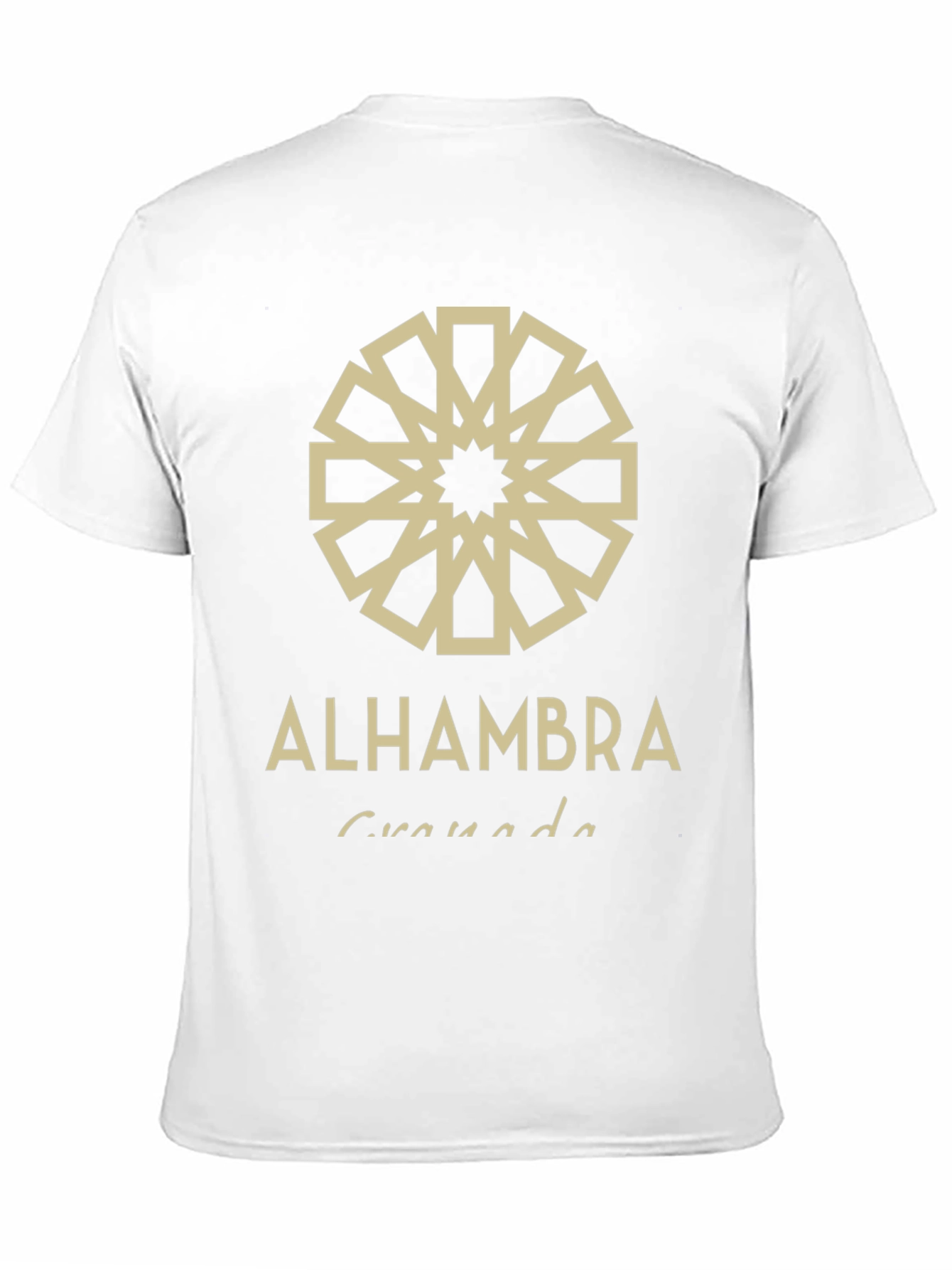 Alhambra Granada Graphic Tee - Black