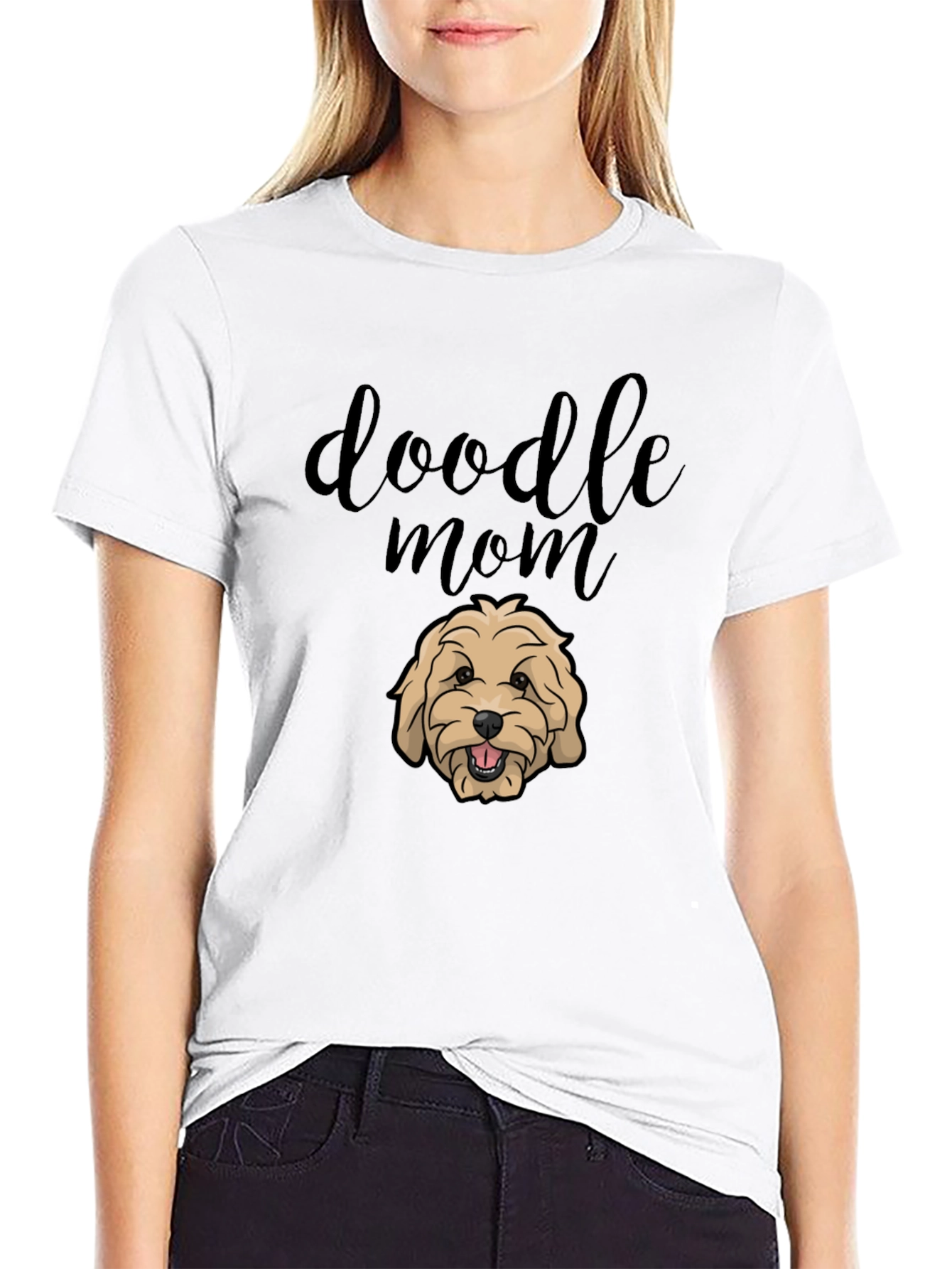 Doodle Mom T-Shirt - Cute Dog Lover Tee