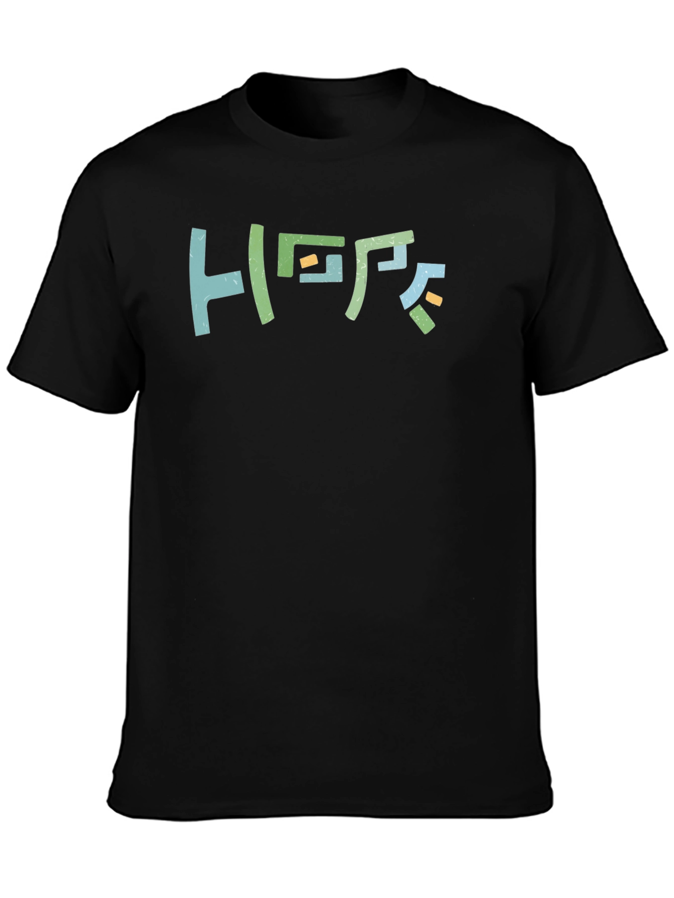Abstract HOPE Graphic T-Shirt - Modern Casual Wear