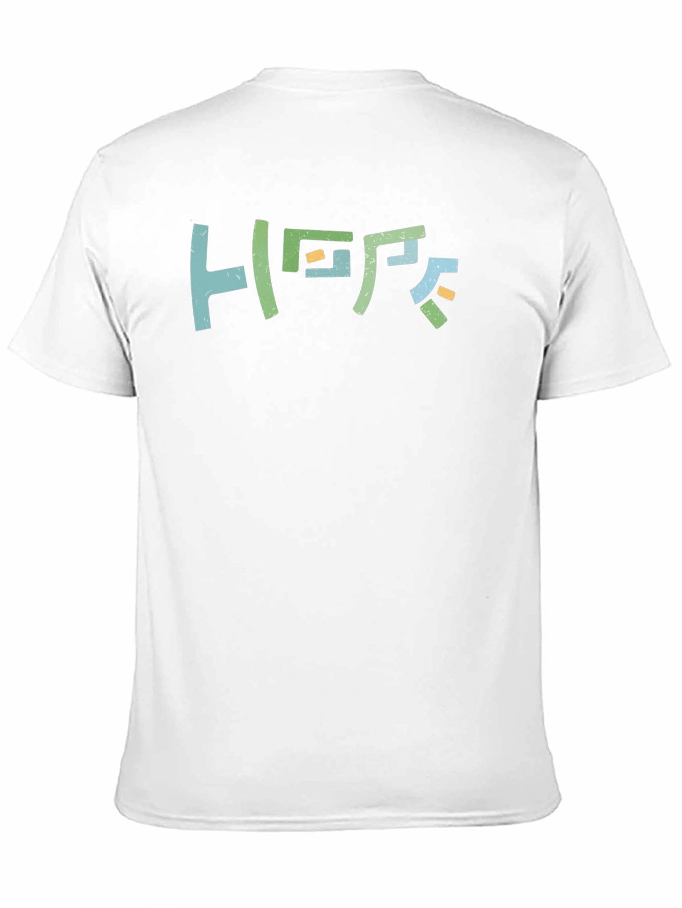 Abstract HOPE Graphic T-Shirt - Modern Casual Wear