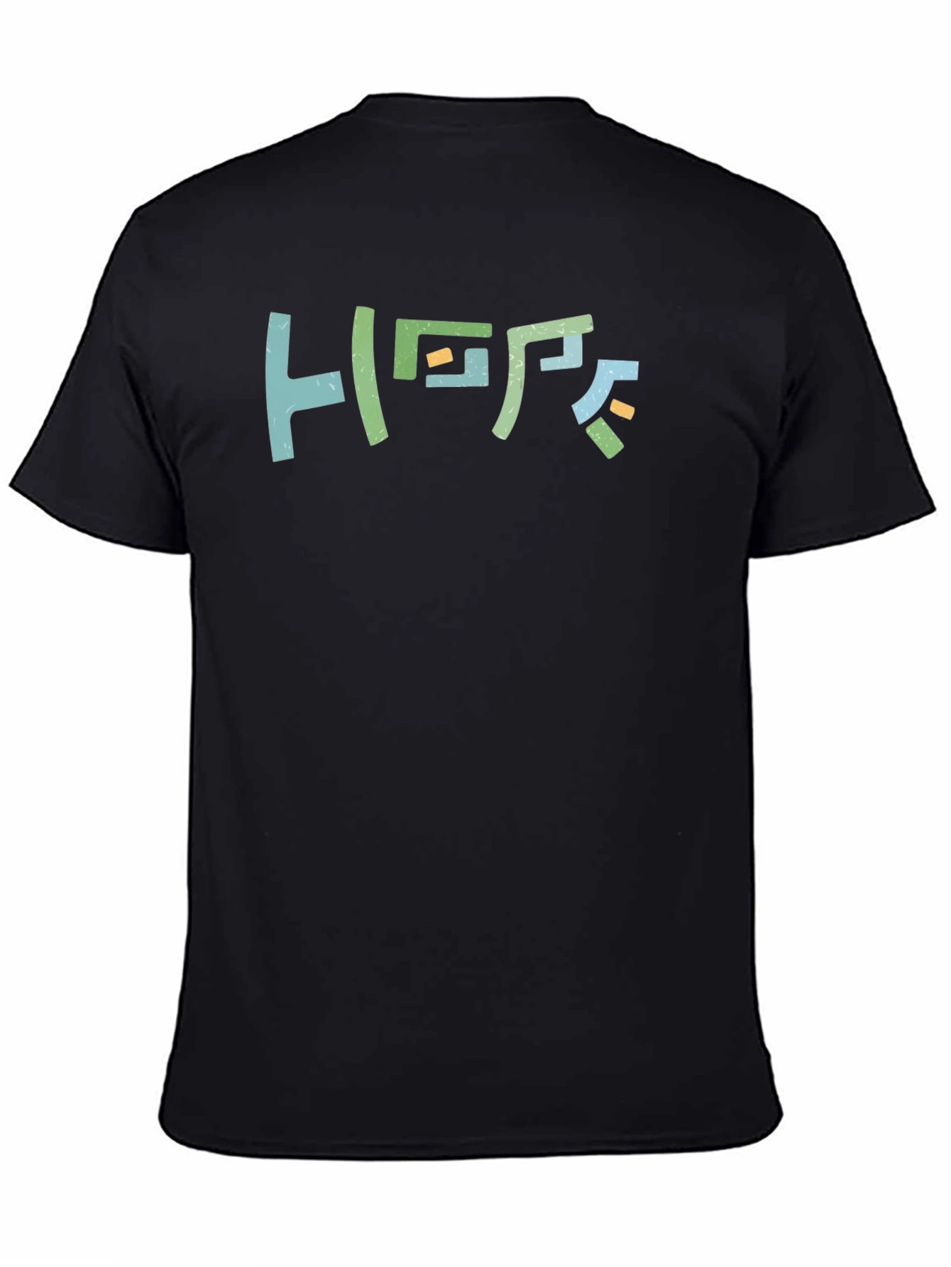 Abstract HOPE Graphic T-Shirt - Modern Casual Wear
