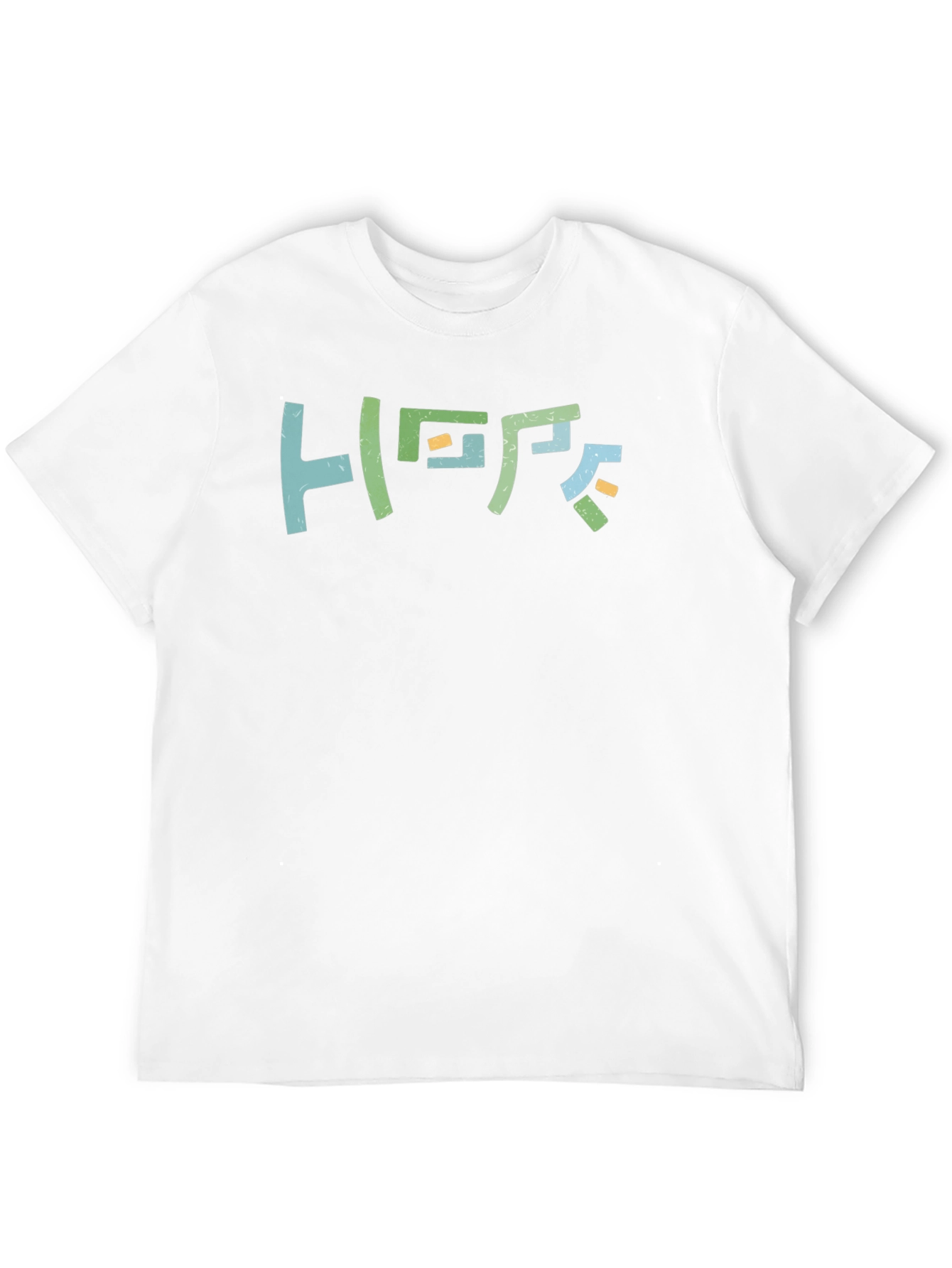 Abstract HOPE Graphic T-Shirt - Modern Casual Wear