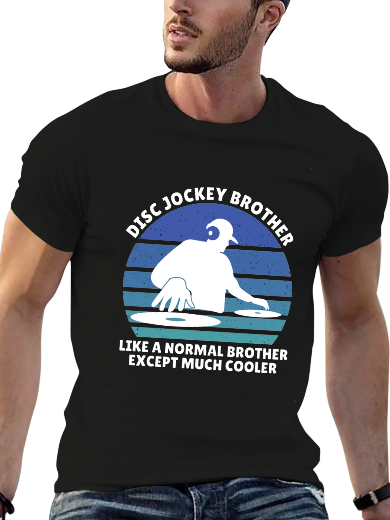 Disc Jockey Brother T-Shirt - DJ Cool Brother Tee