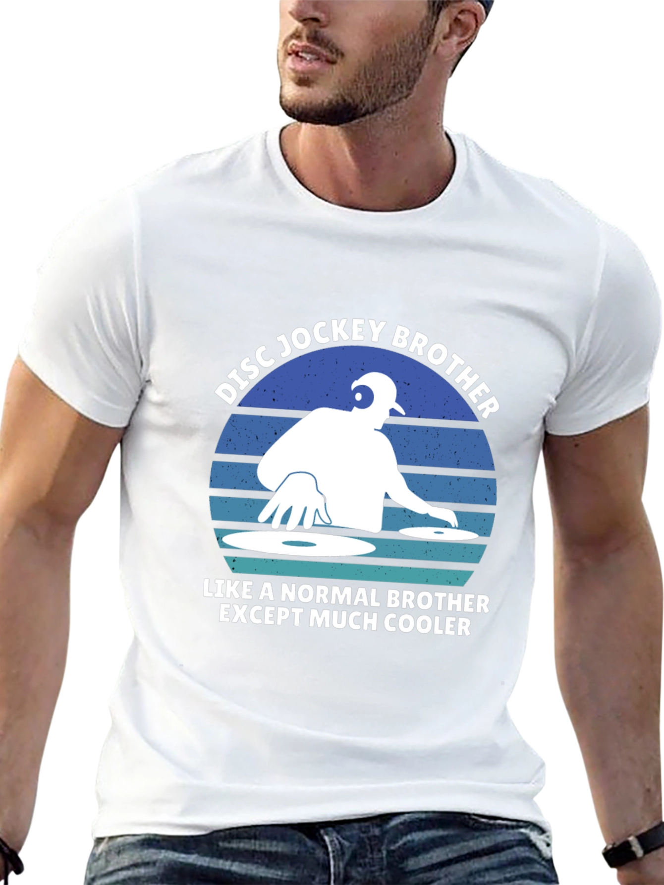 Disc Jockey Brother T-Shirt - DJ Cool Brother Tee