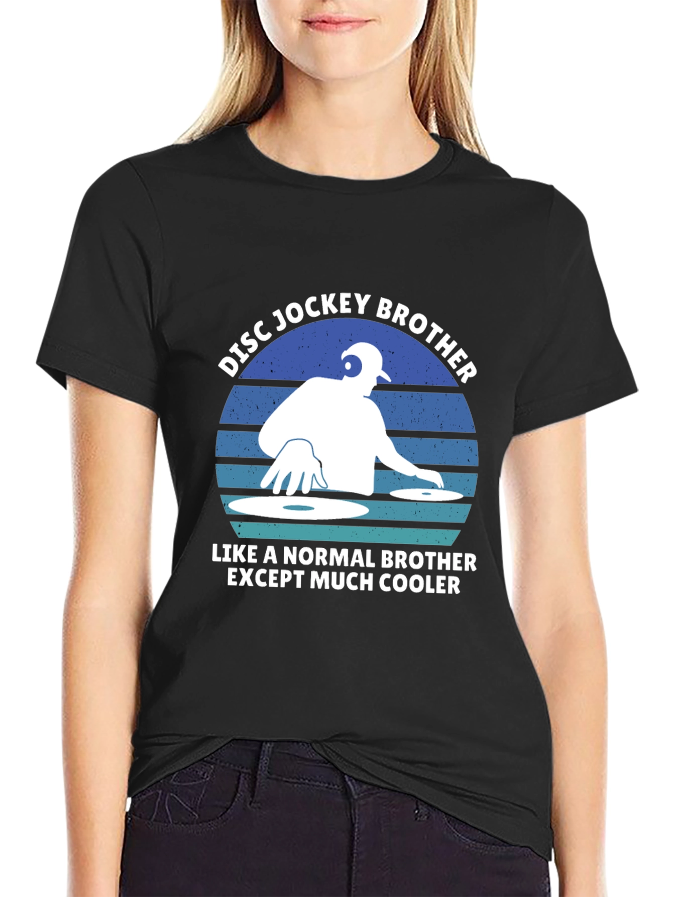 Disc Jockey Brother T-Shirt - DJ Cool Brother Tee