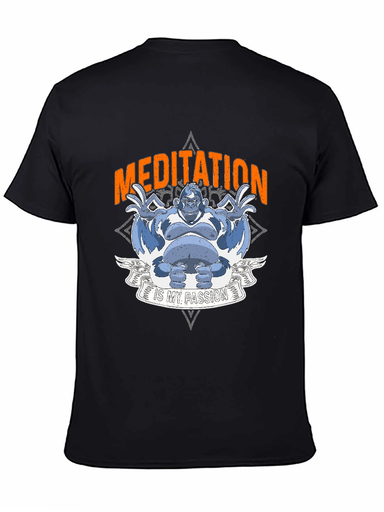 Meditation Gorilla T-Shirt: Find Your Zen