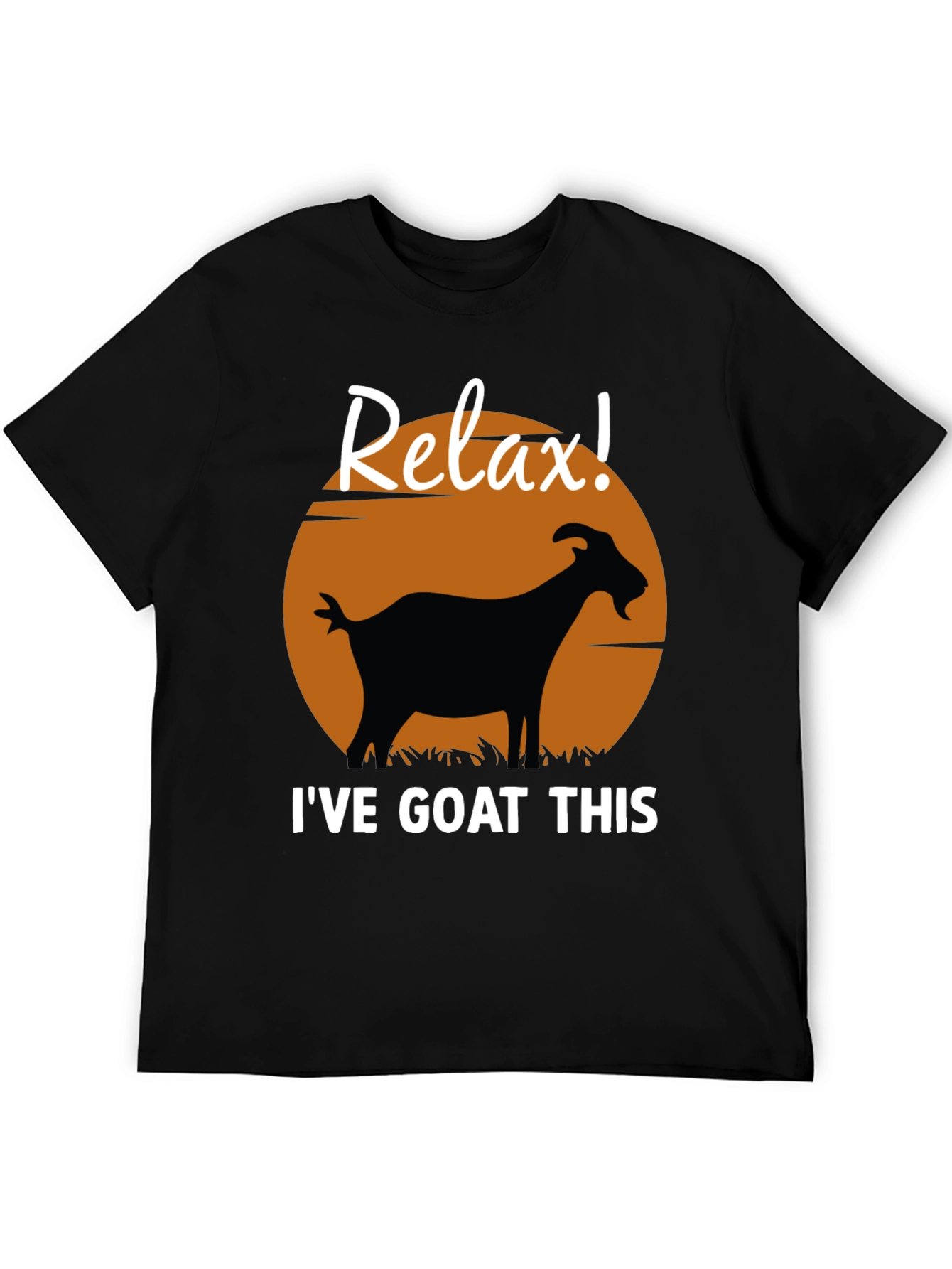 Relax Ive Goat This Graphic T-Shirt