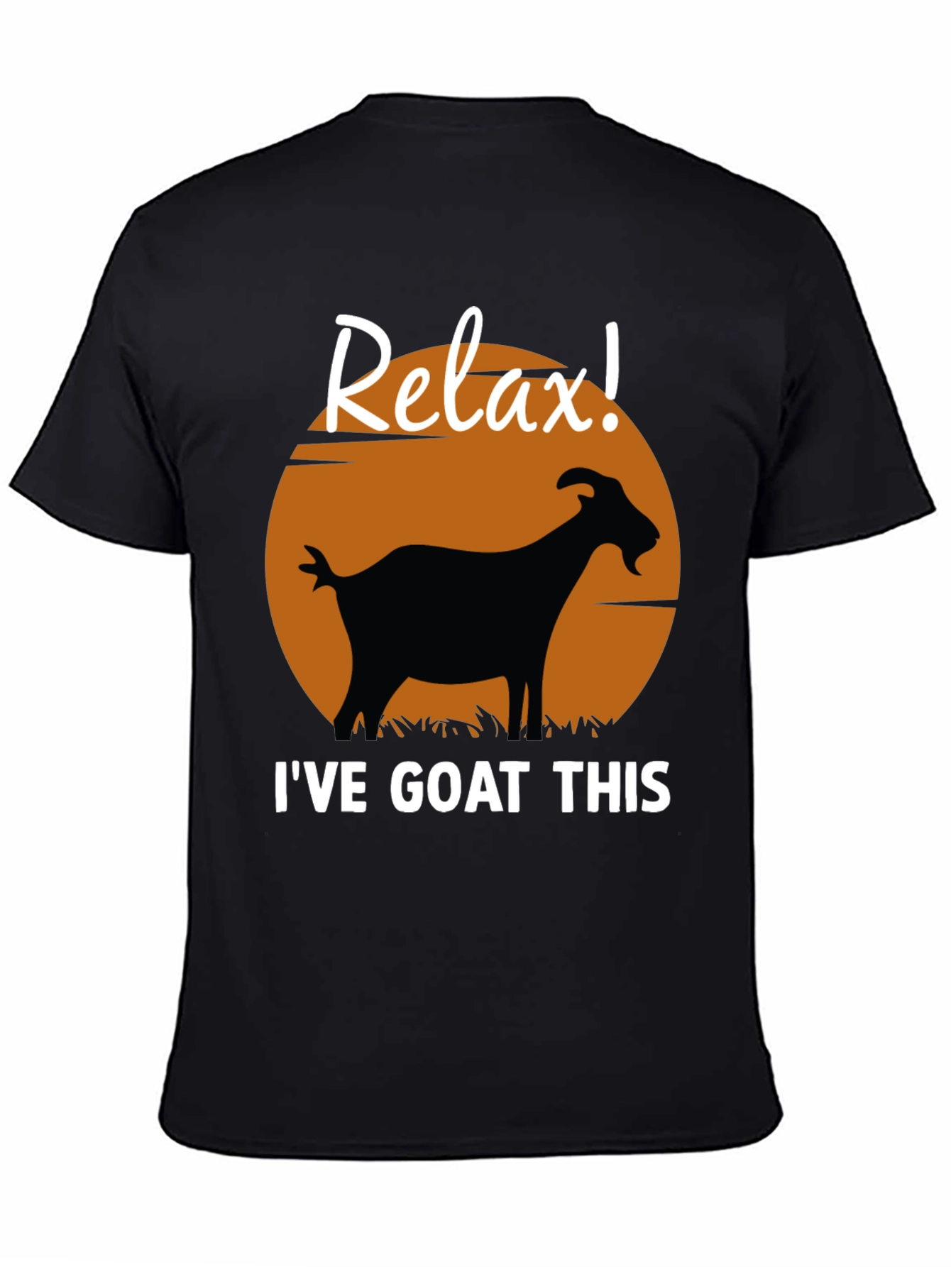 Relax Ive Goat This Graphic T-Shirt