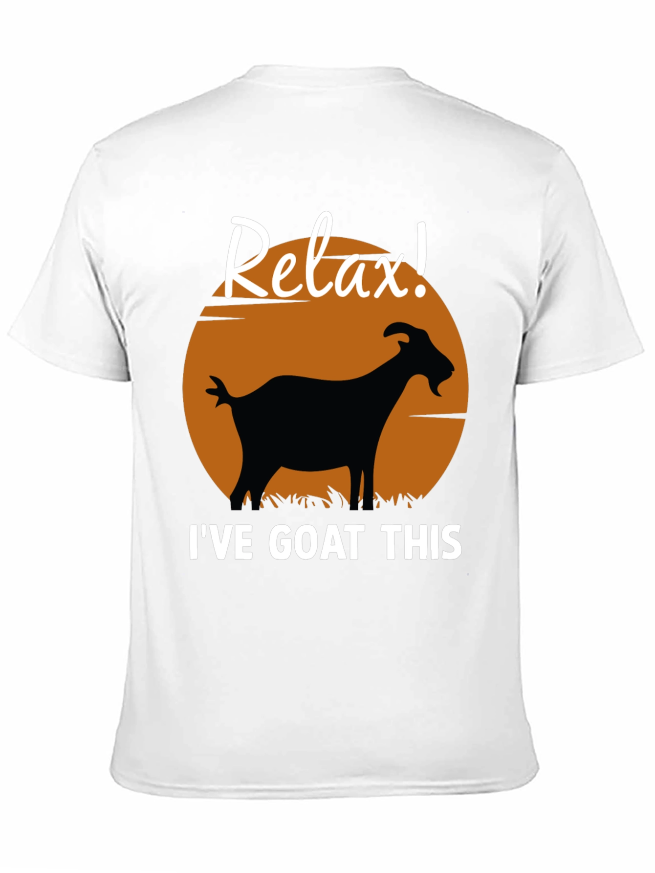 Relax Ive Goat This Graphic T-Shirt