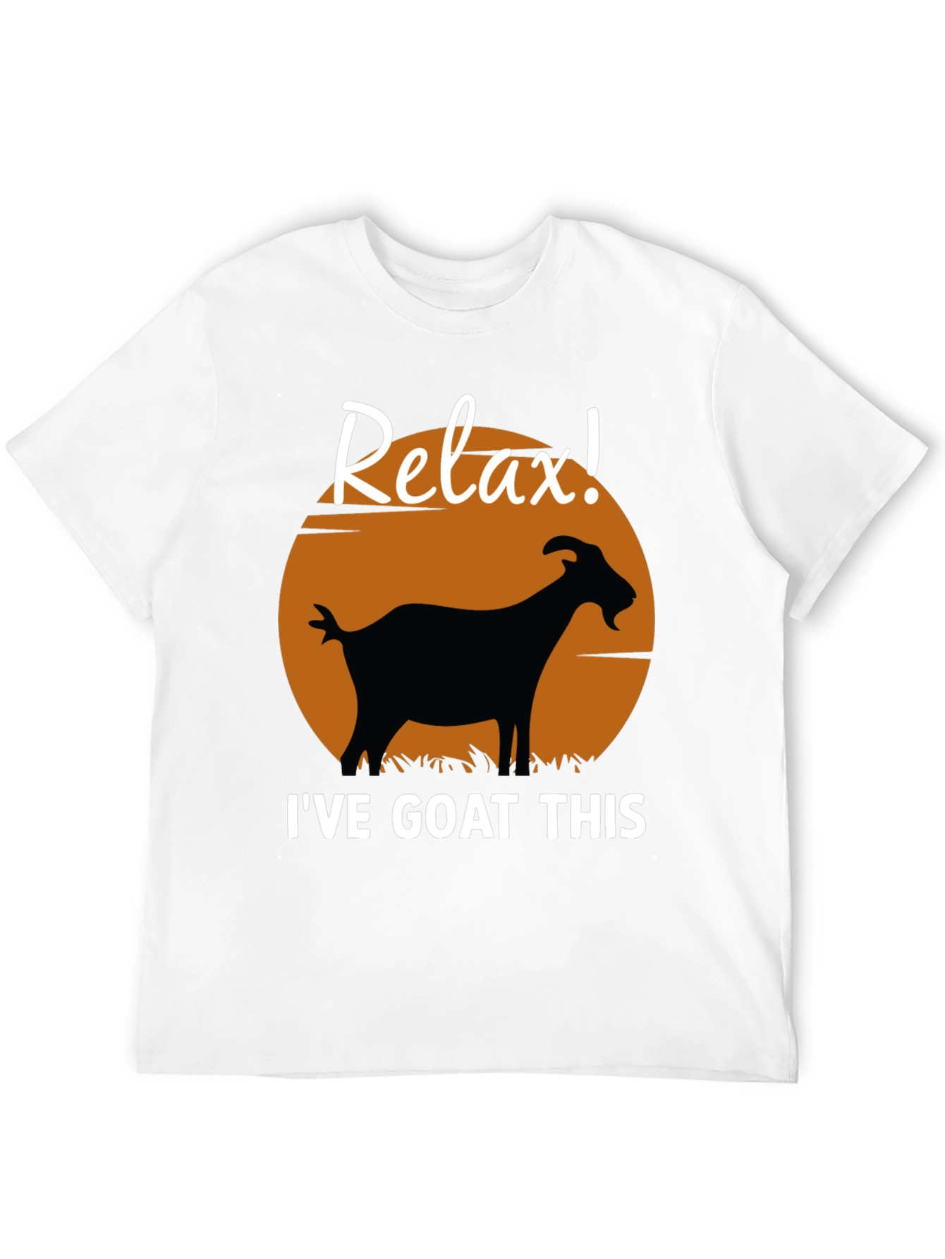 Relax Ive Goat This Graphic T-Shirt