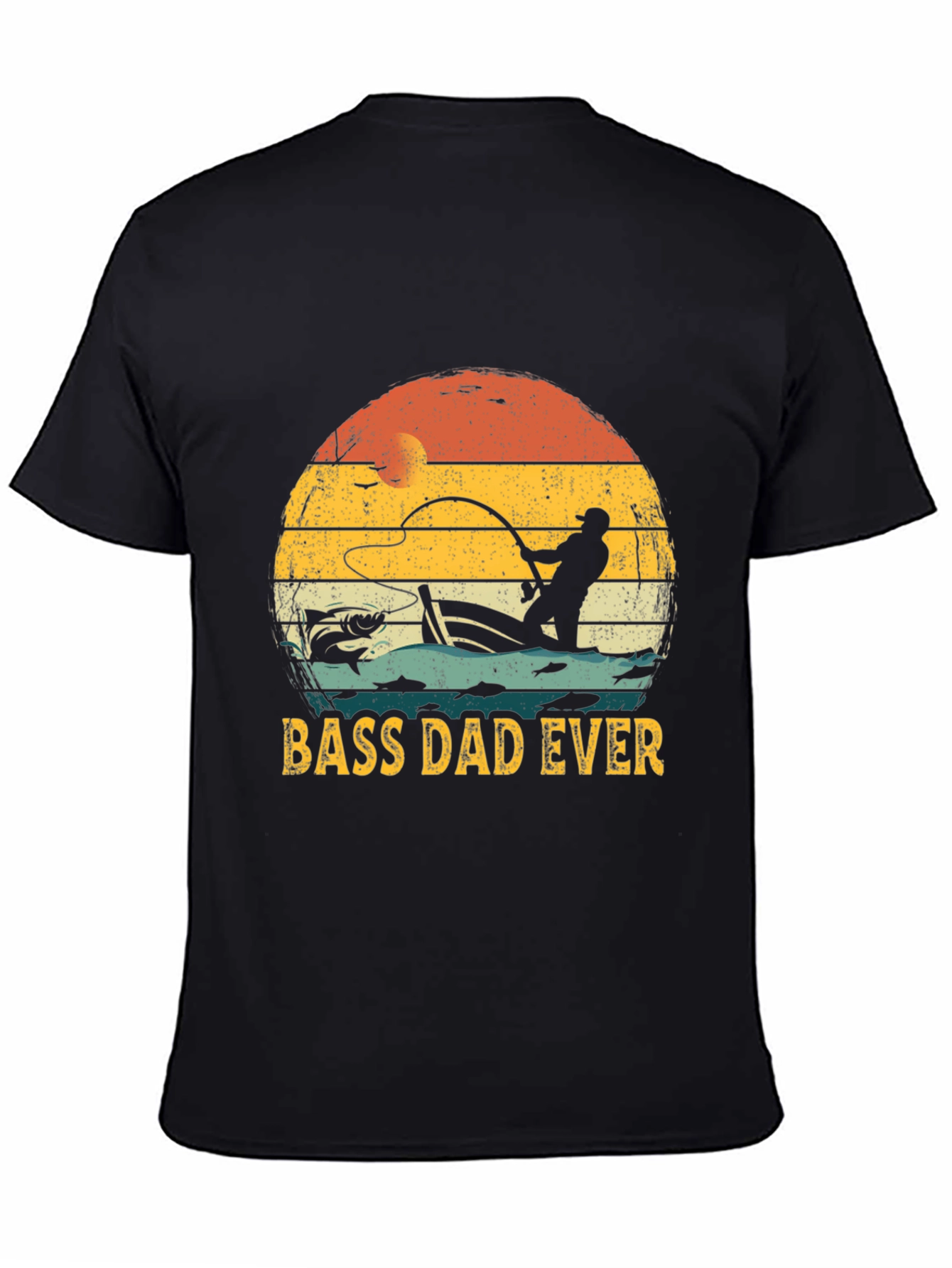 Bass Dad Ever Fishing T-Shirt