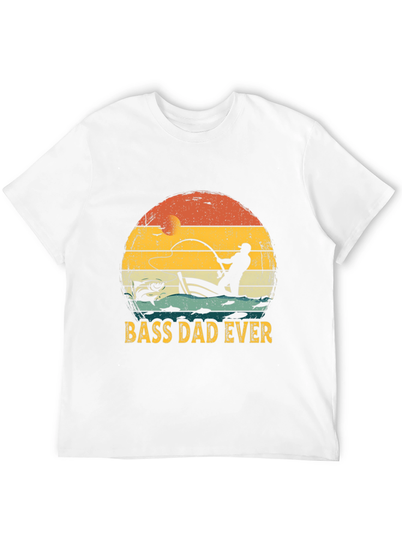 Bass Dad Ever Fishing T-Shirt