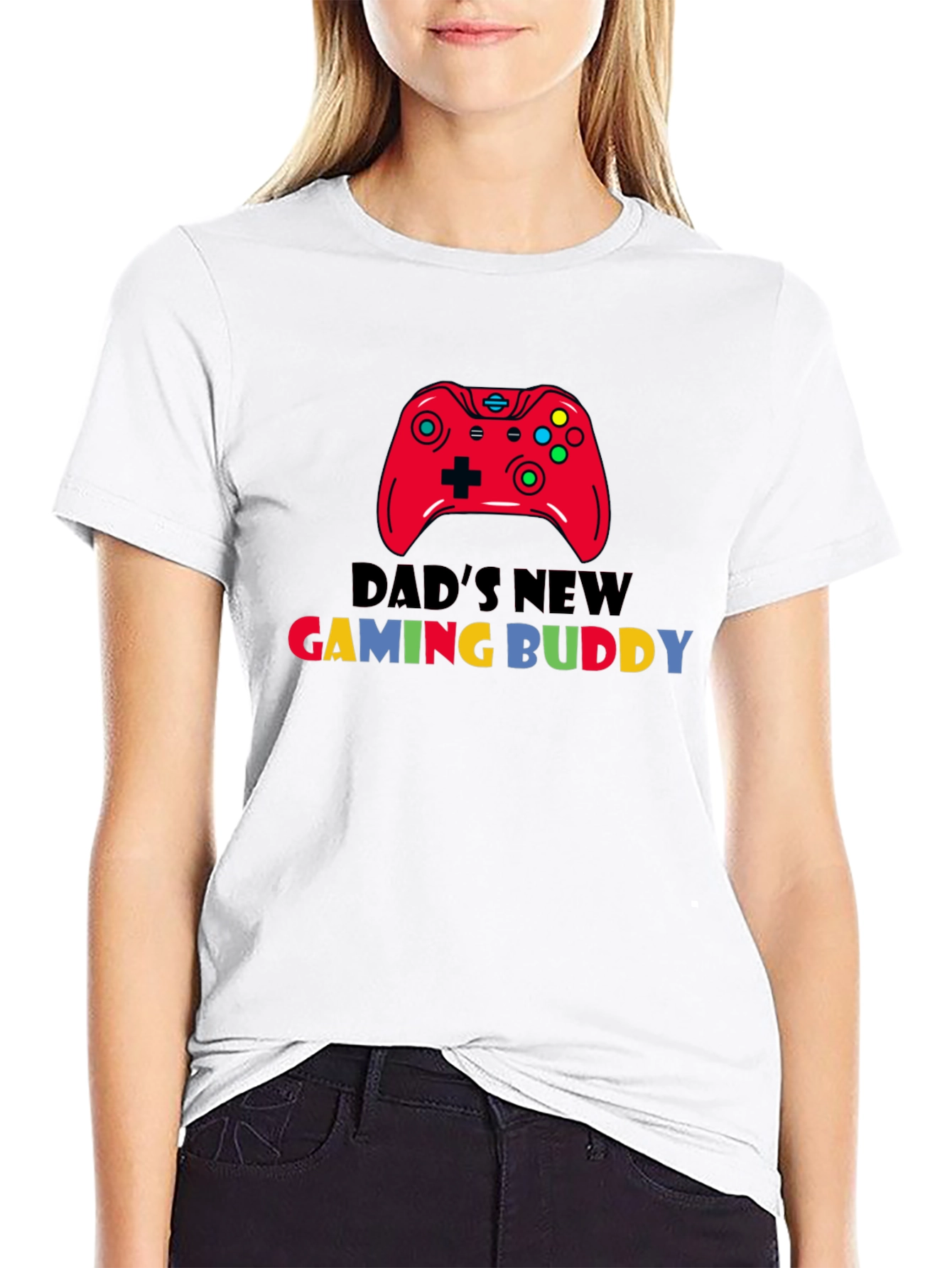 Dads New Gaming Buddy T-Shirt