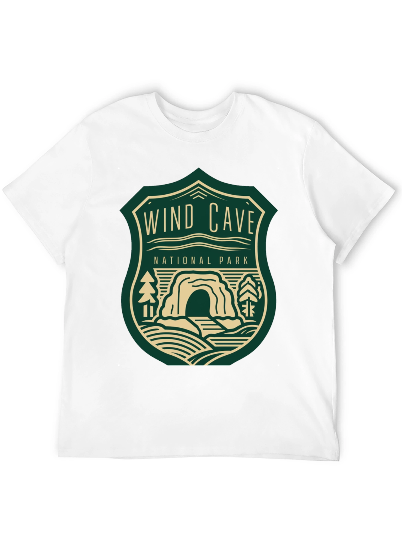 Wind Cave National Park Graphic Tee - Black