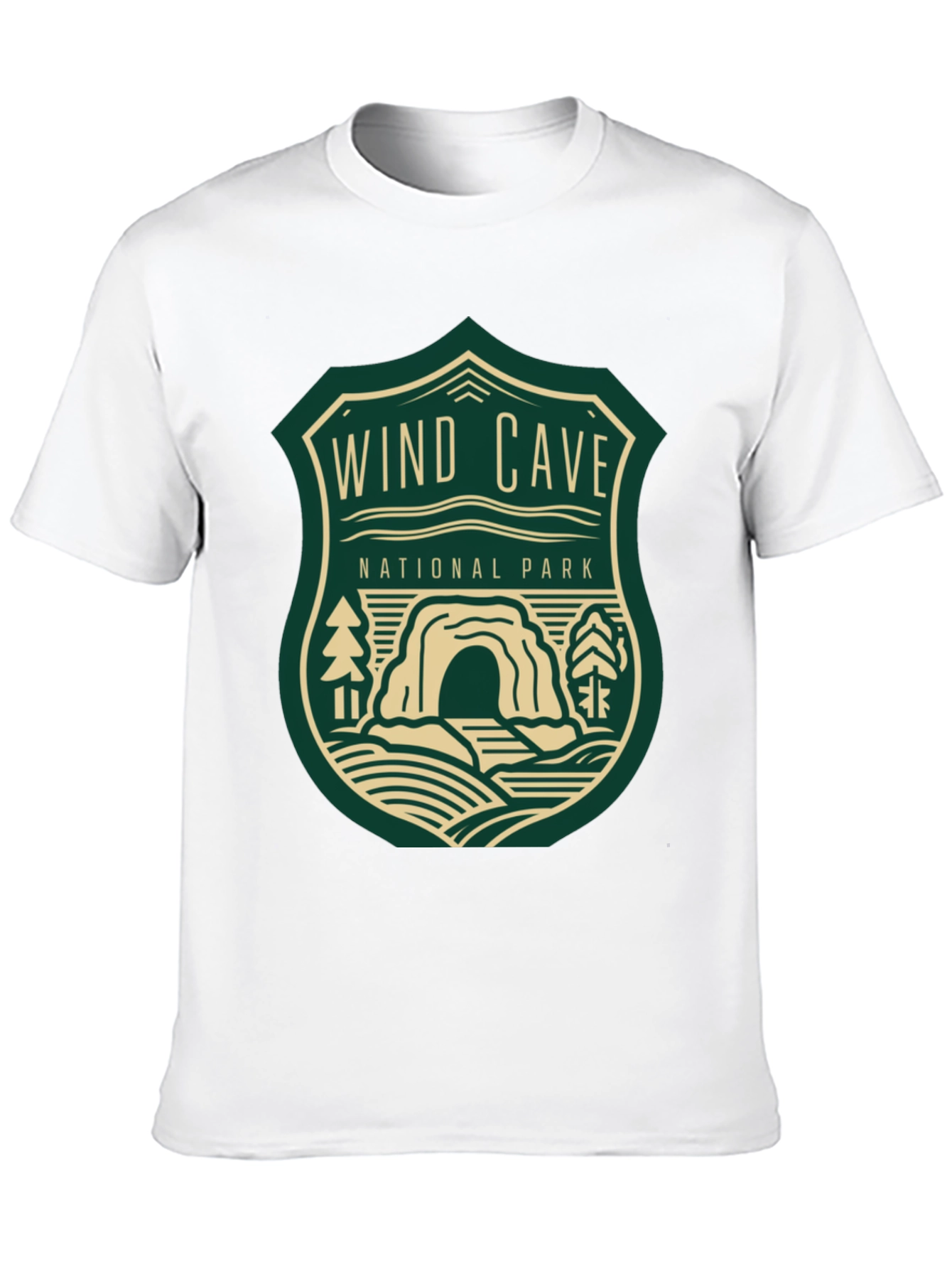 Wind Cave National Park Graphic Tee - Black