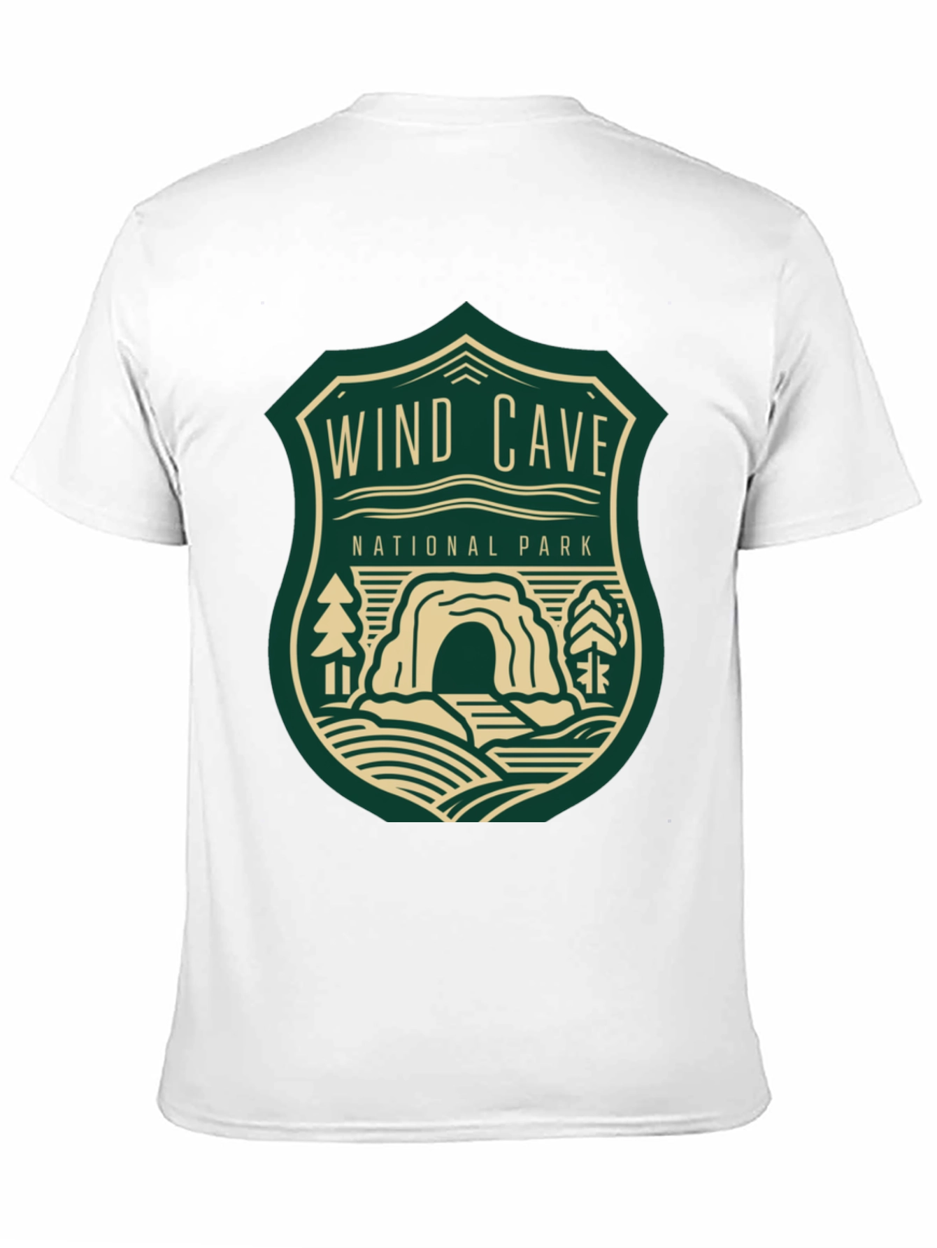 Wind Cave National Park Graphic Tee - Black