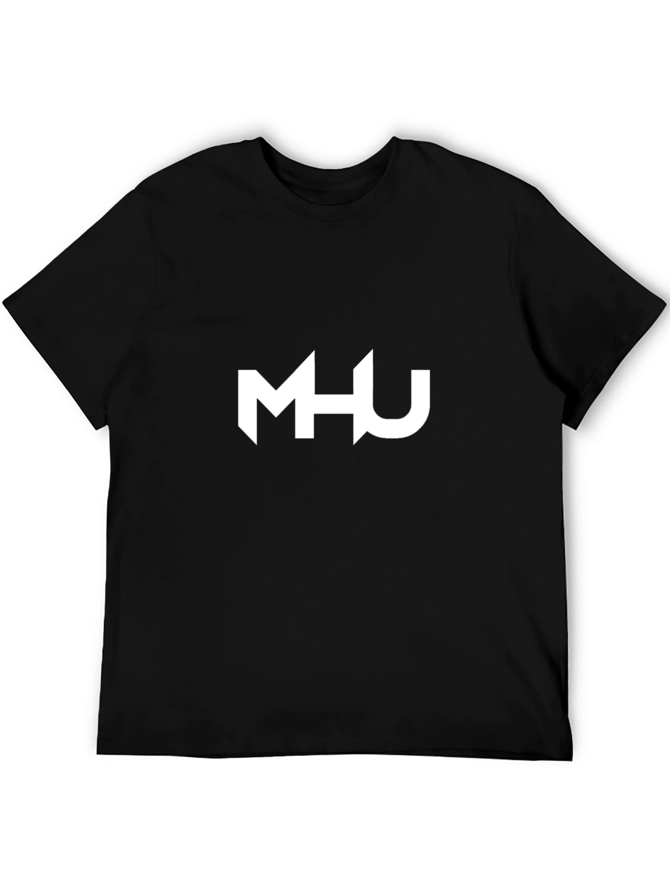 MHU Graphic Tee - Modern Black T-Shirt