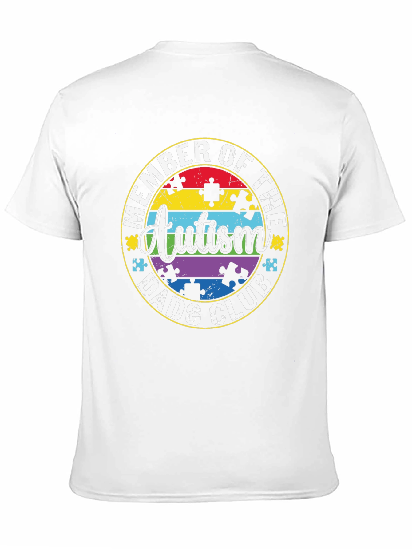 Autism Dads Club Member T-Shirt