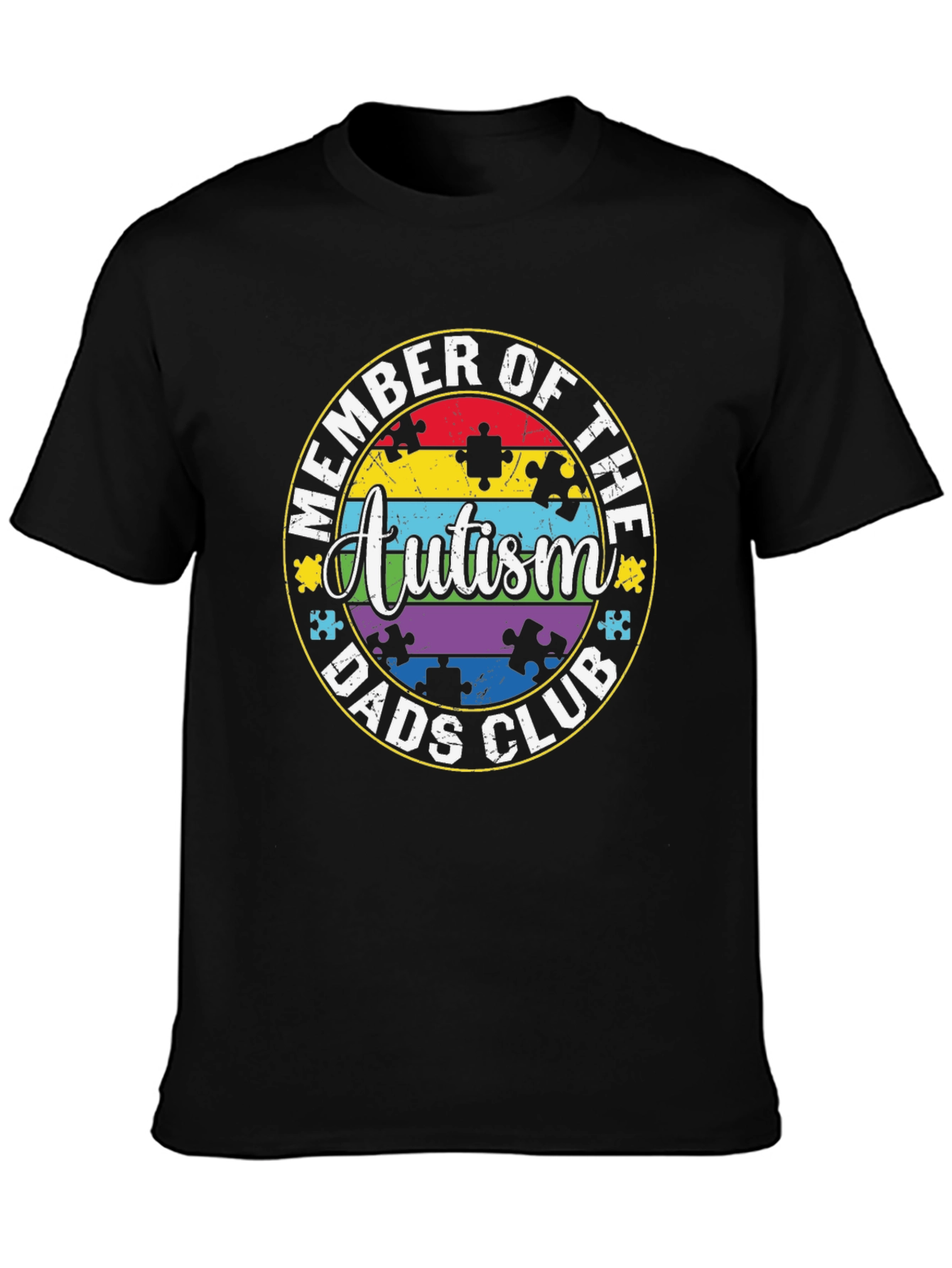 Autism Dads Club Member T-Shirt