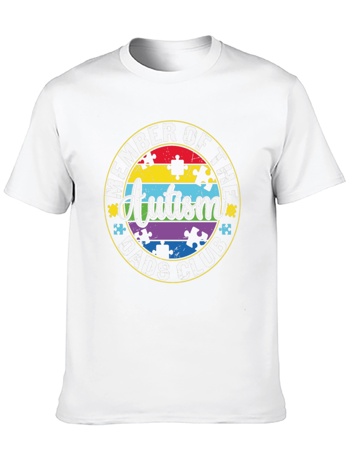 Autism Dads Club Member T-Shirt
