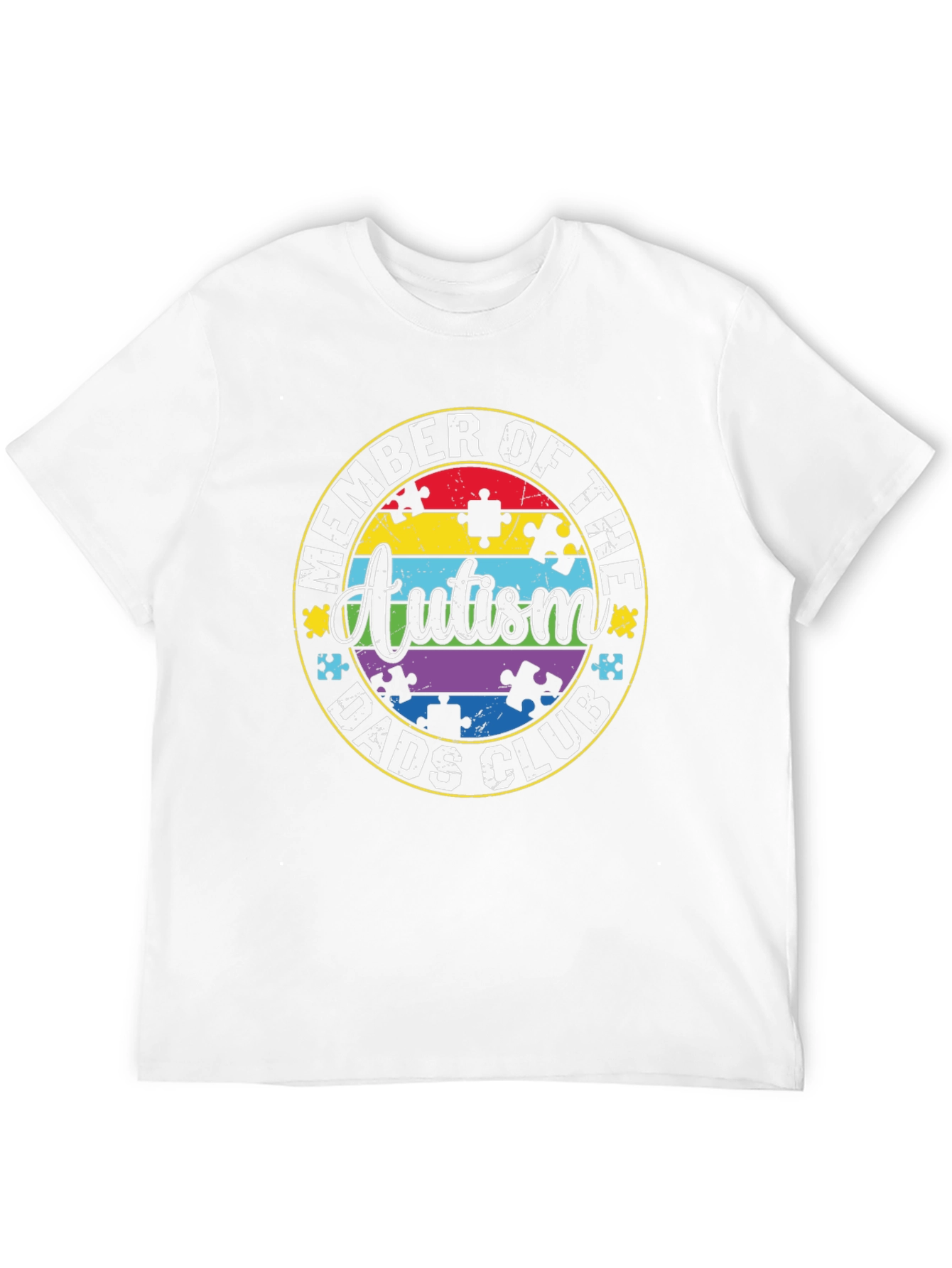 Autism Dads Club Member T-Shirt