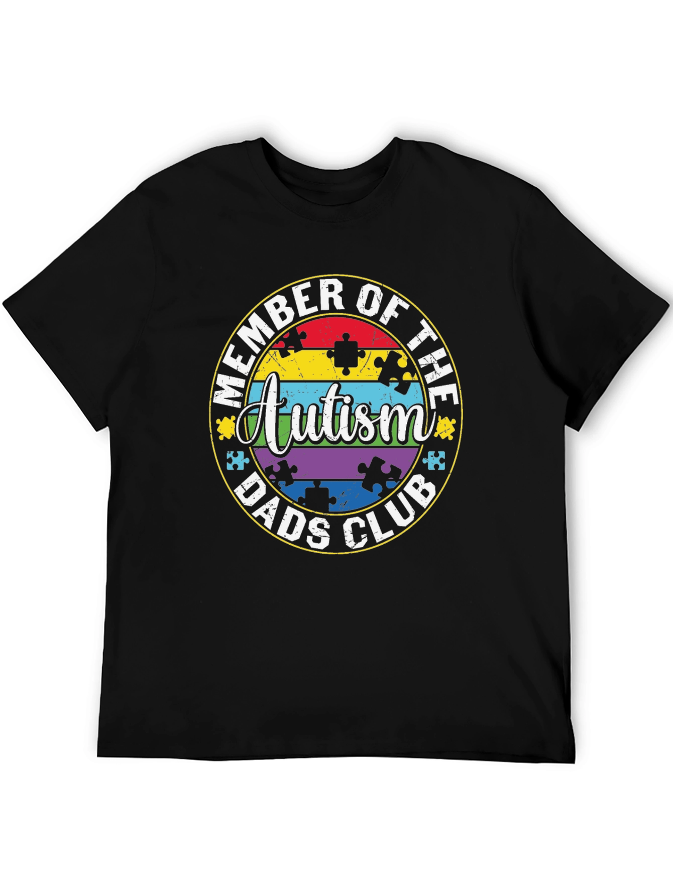 Autism Dads Club Member T-Shirt
