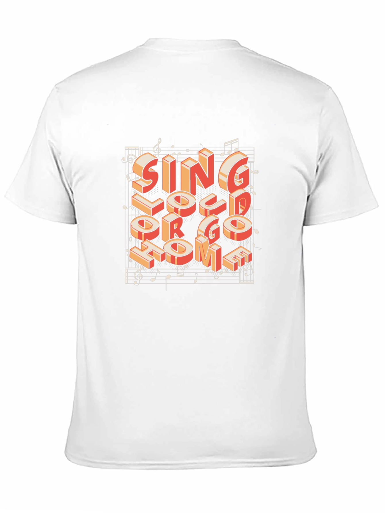 Sing Loud T-Shirt - Music Lover Tee