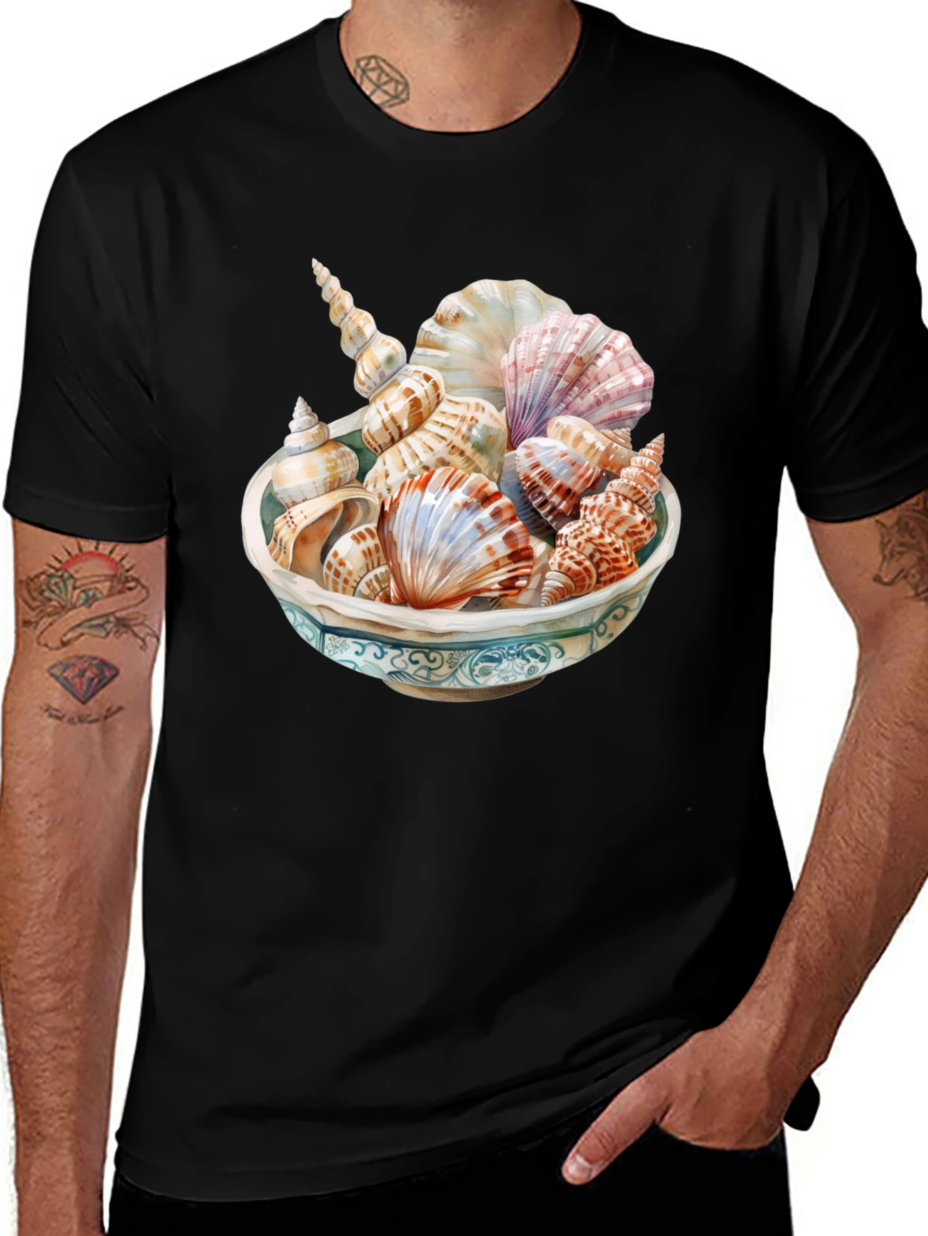 Seashell Bowl Graphic Tee