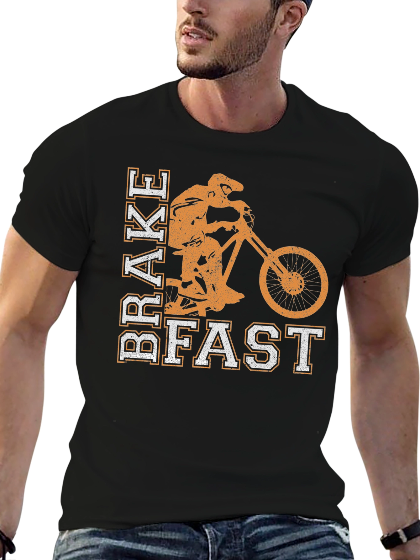 Brake Fast Mountain Biking T-Shirt
