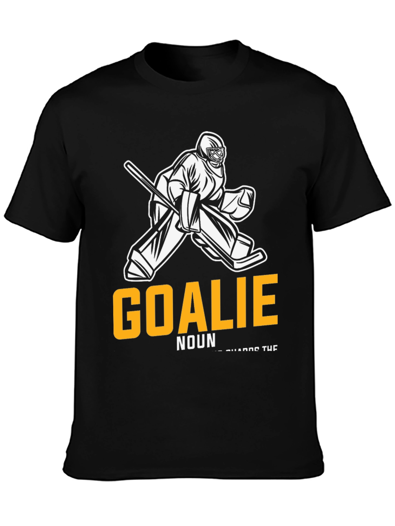 Hockey Goalie T-Shirt - Definition Style