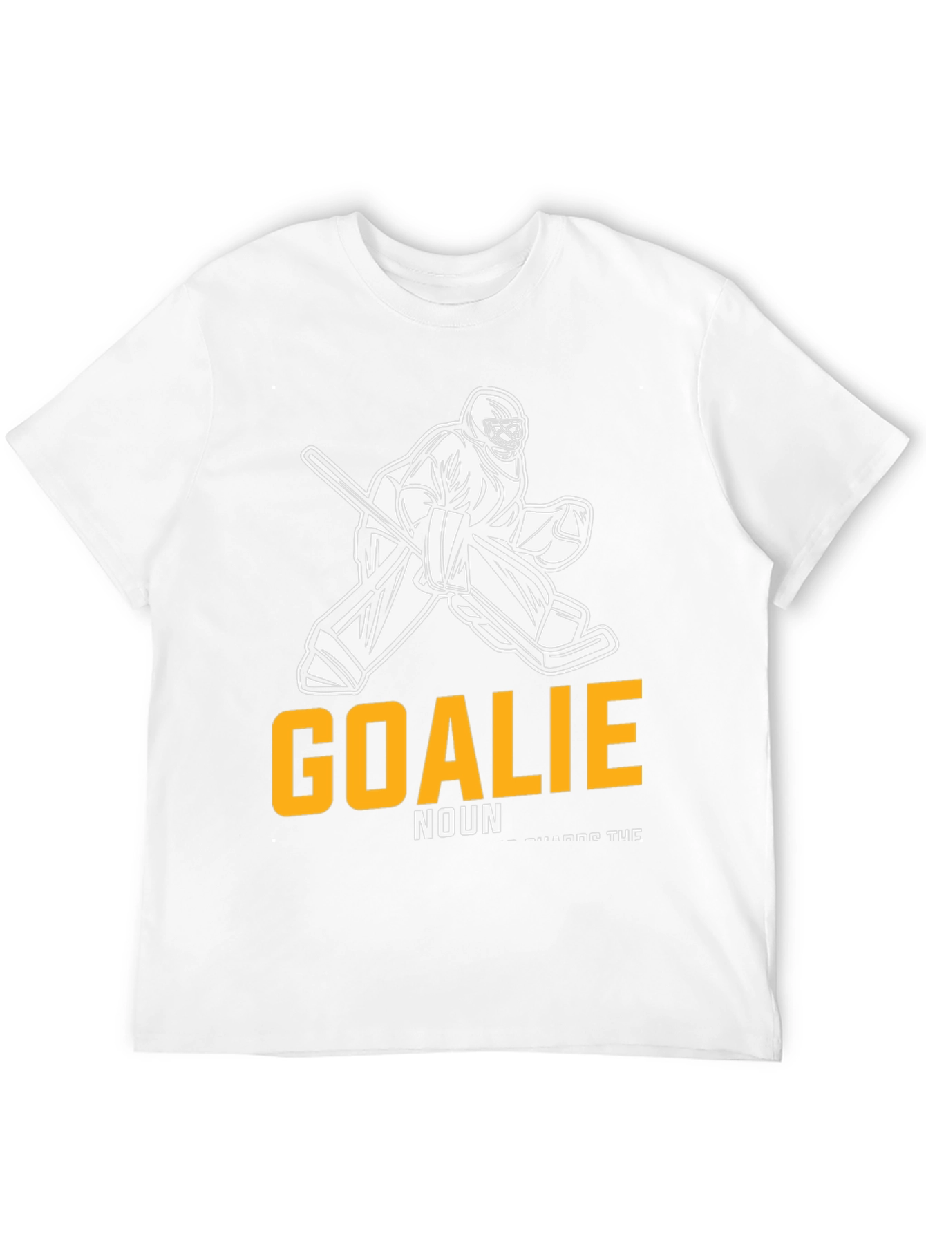 Hockey Goalie T-Shirt - Definition Style