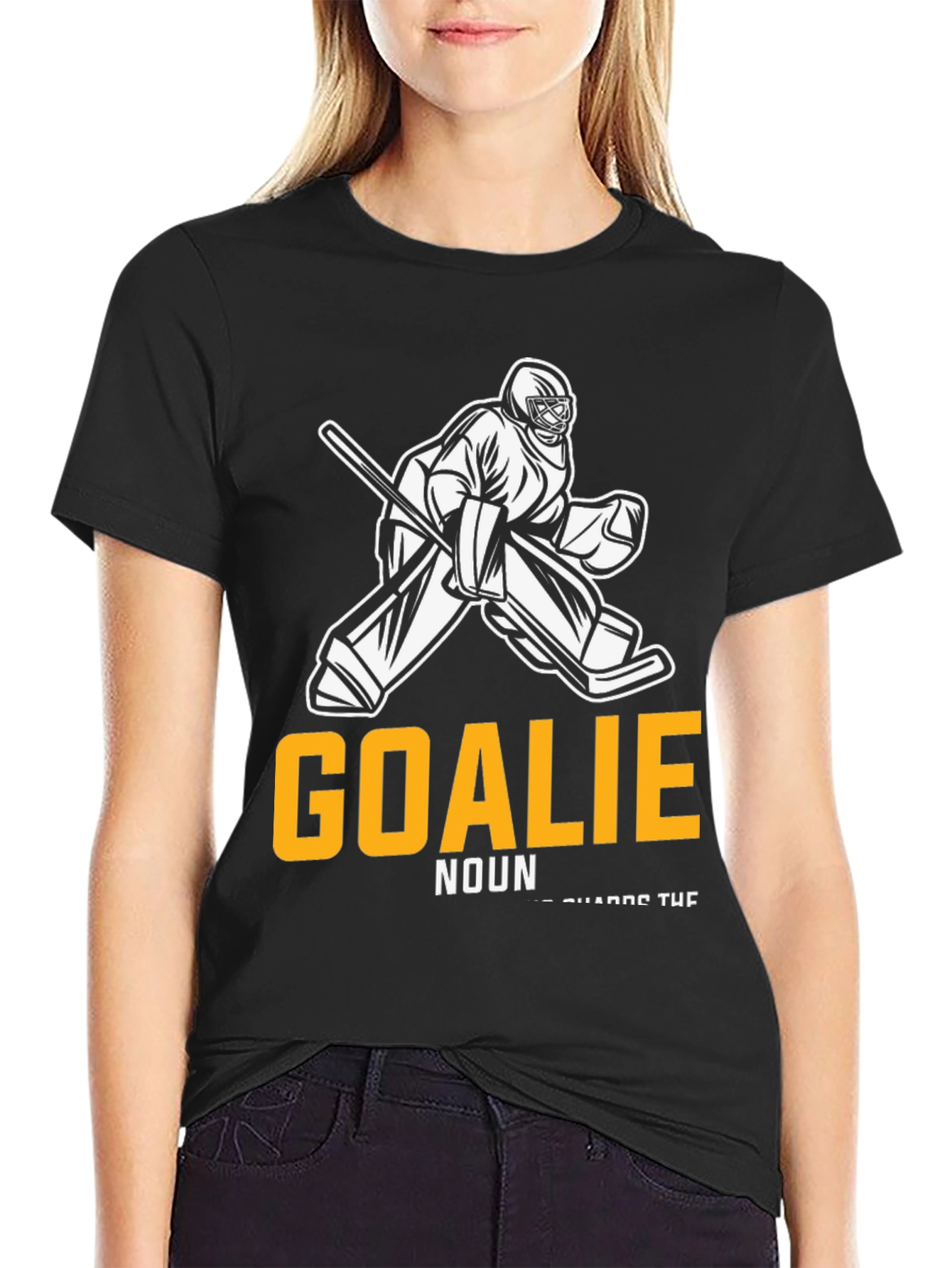 Hockey Goalie T-Shirt - Definition Style