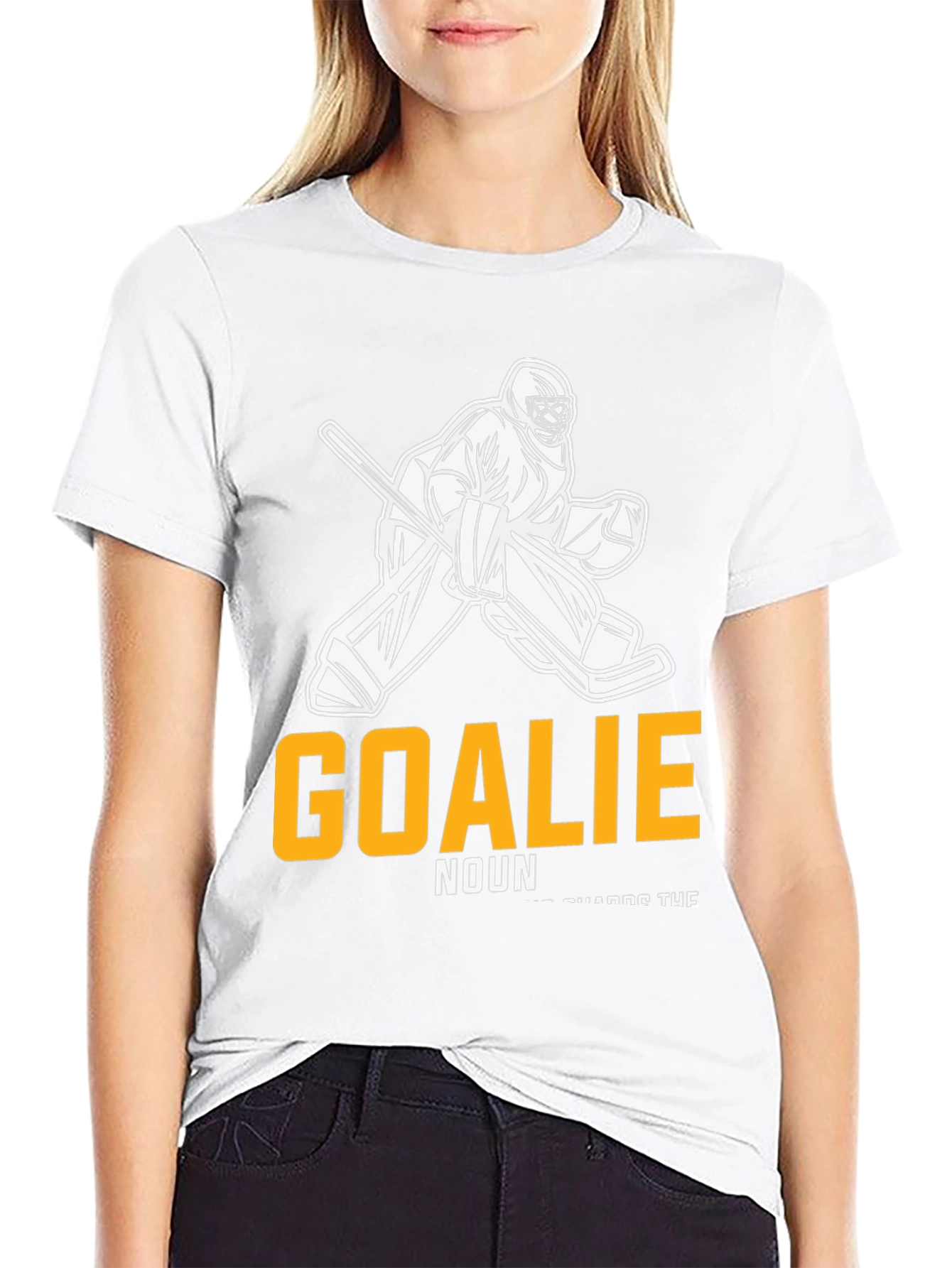 Hockey Goalie T-Shirt - Definition Style