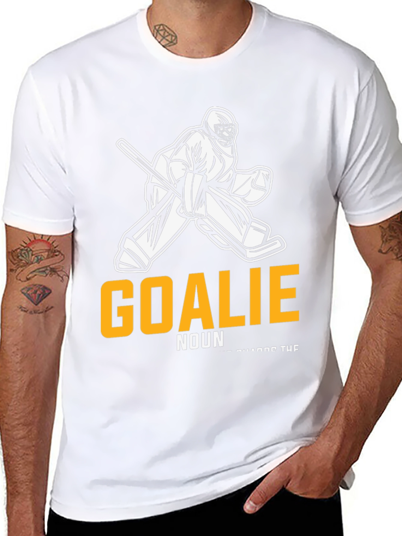 Hockey Goalie T-Shirt - Definition Style
