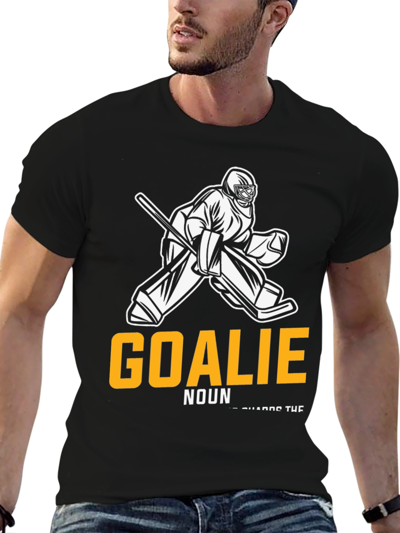 Hockey Goalie T-Shirt - Definition Style
