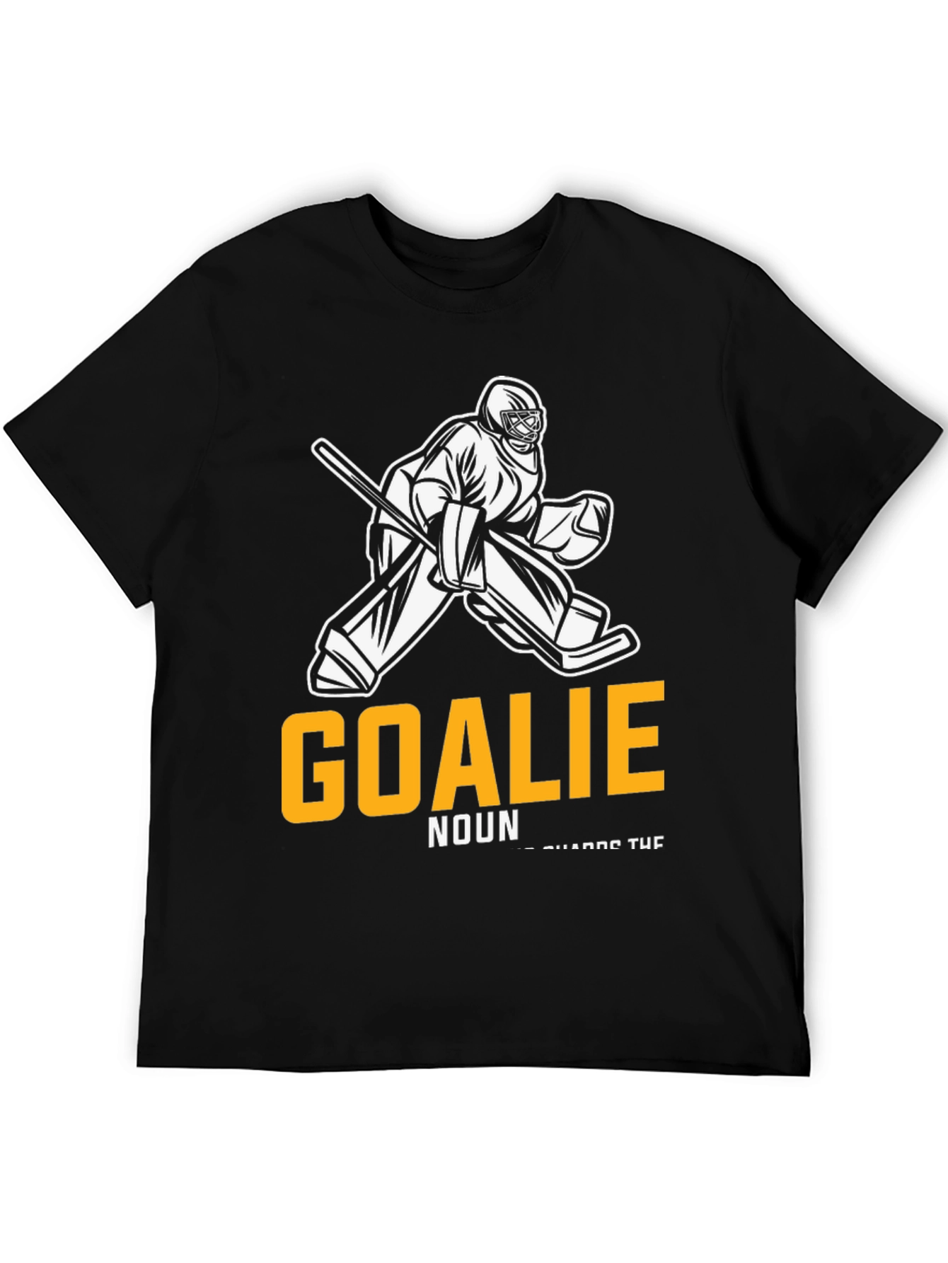 Hockey Goalie T-Shirt - Definition Style