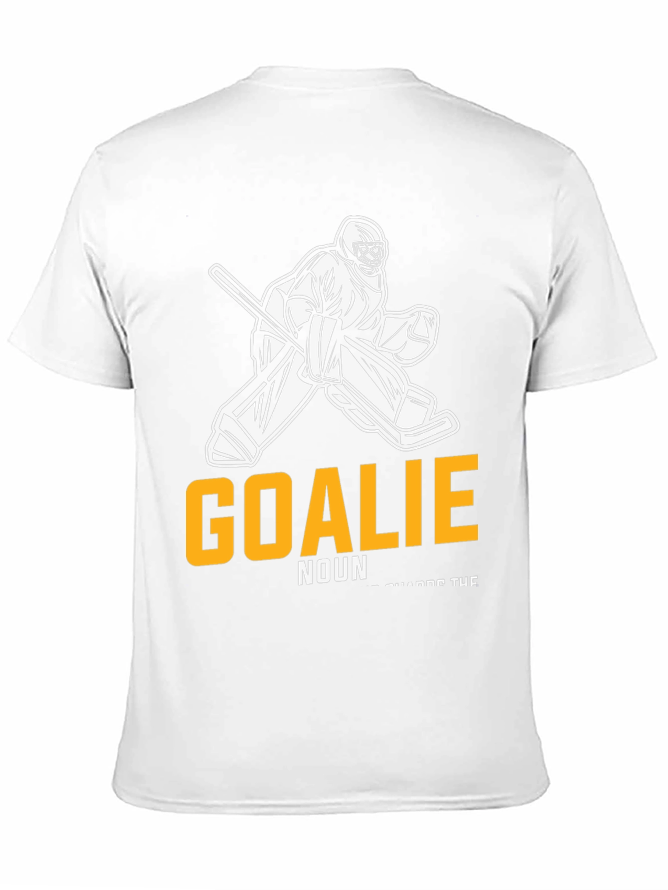 Hockey Goalie T-Shirt - Definition Style